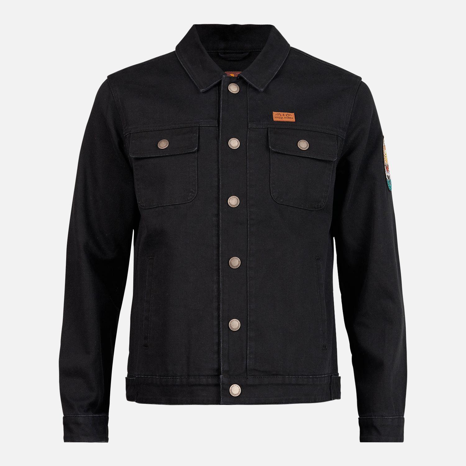 Chaqueta Hombre James Jeans Negro Haka Honu V23-0