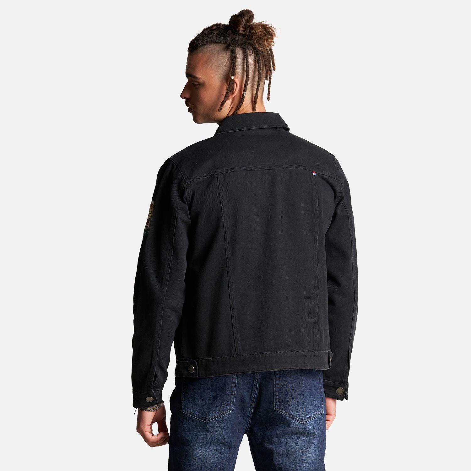 Chaqueta Hombre James Jeans Negro Haka Honu V23-3