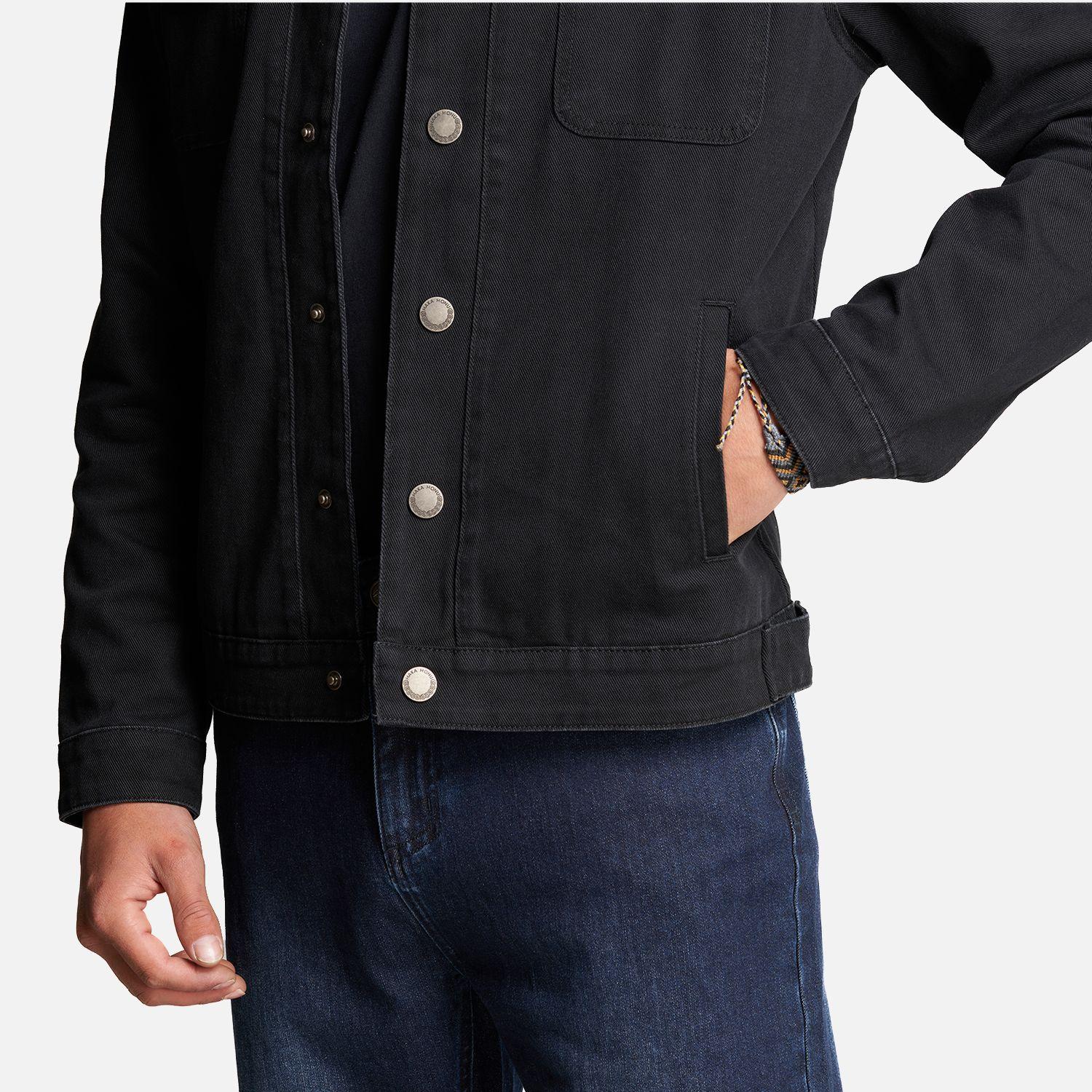 Chaqueta Hombre James Jeans Negro Haka Honu V23-5