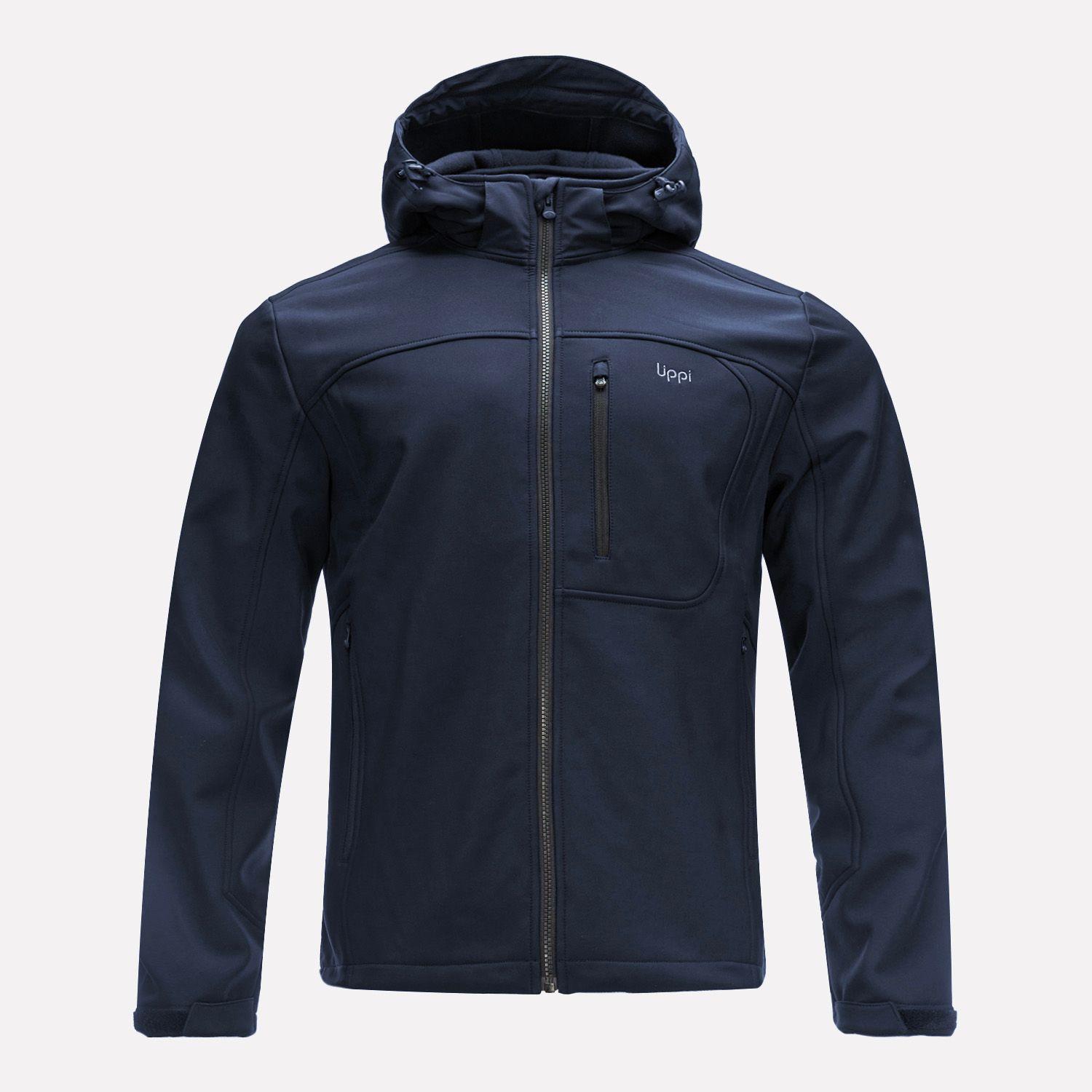 Chaqueta Hombre Macaya Softshell Hoody Jacket Azul Marino Lippi I23-0
