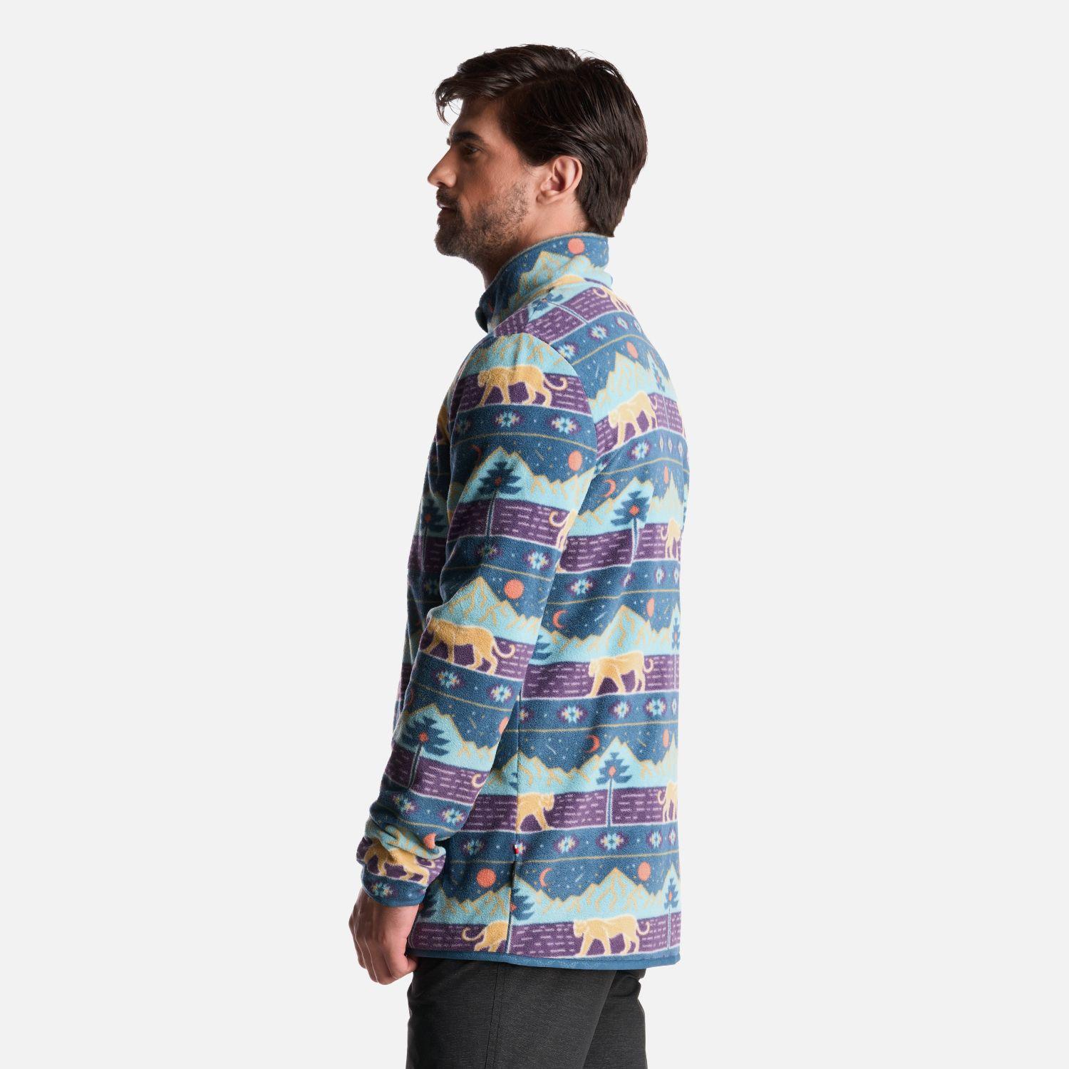Poleron Hombre Tokerau Pro Print Morado Haka Honu-3