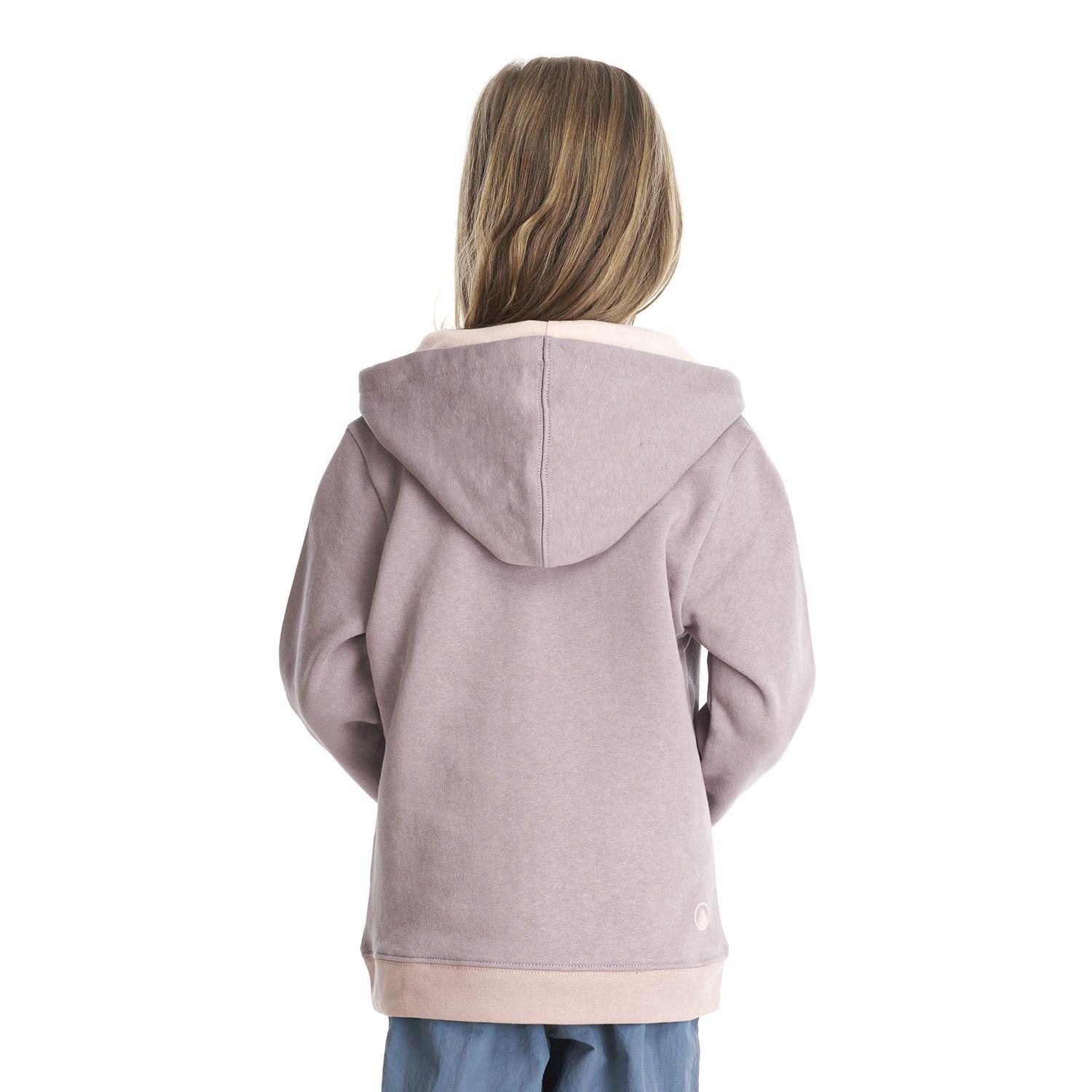 Poleron Niña Insigne Hoody Sweatshirt Lila Lippi-3