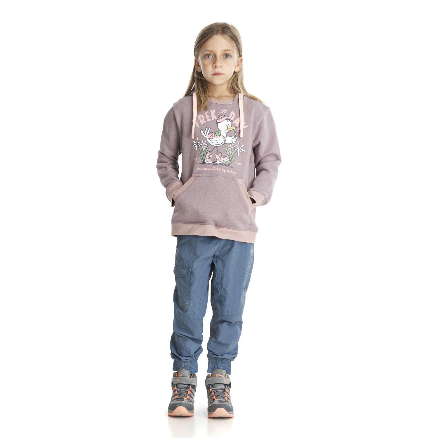 Poleron Niña Insigne Hoody Sweatshirt Lila Lippi-4