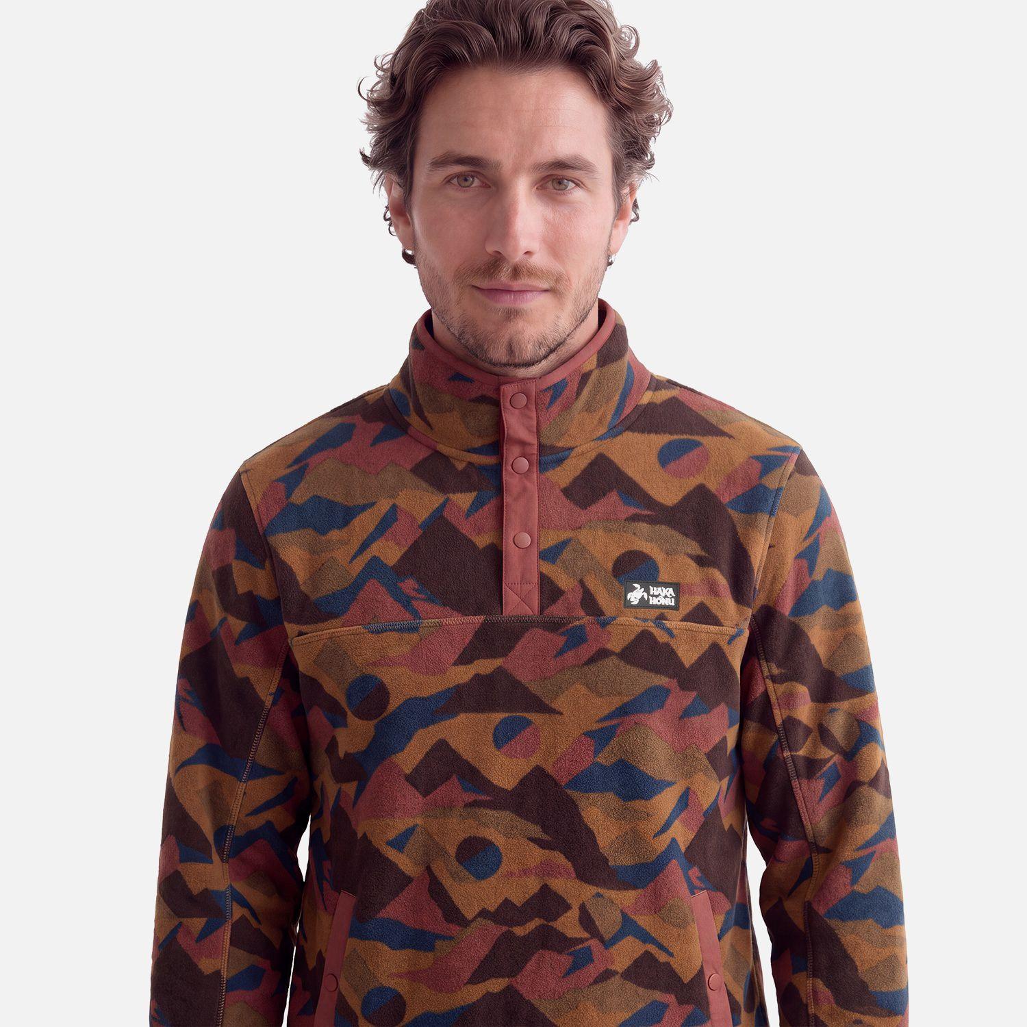Polar Hombre Tokerau Print Cafe Claro Haka Honu V27-2