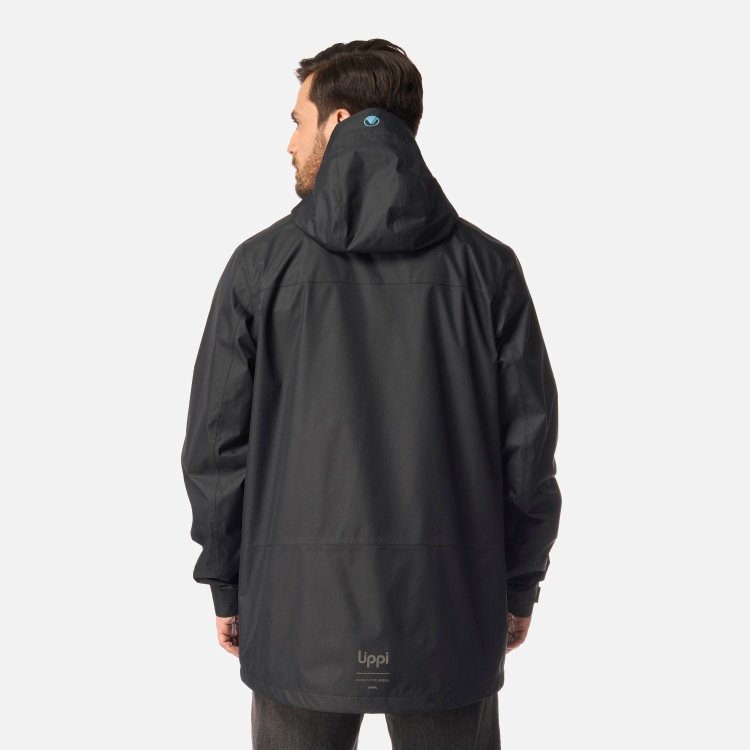 Chaqueta Hombre Streetwise B-Dry Hoody Jacket Negro Lippi I26-2