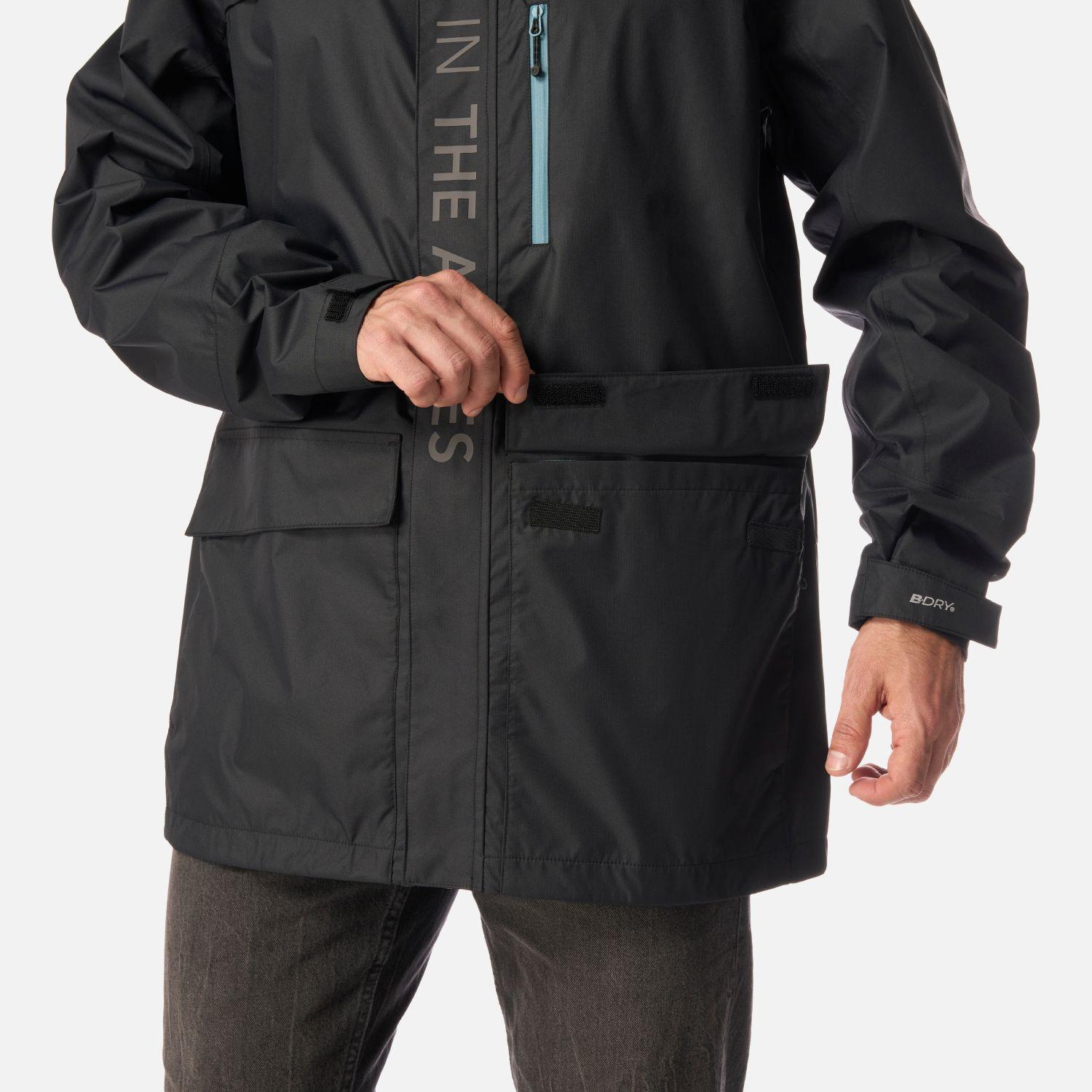 Chaqueta Hombre Streetwise B-Dry Hoody Jacket Negro Lippi I26-4