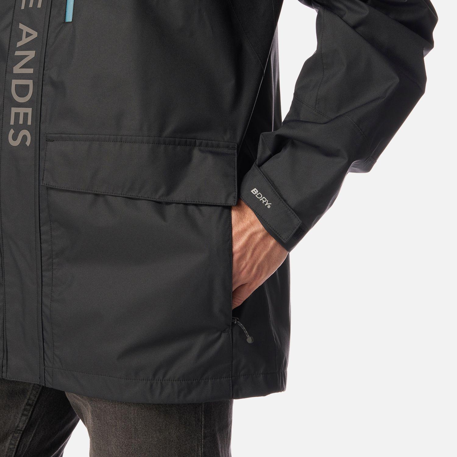 Chaqueta Hombre Streetwise B-Dry Hoody Jacket Negro Lippi I26-5