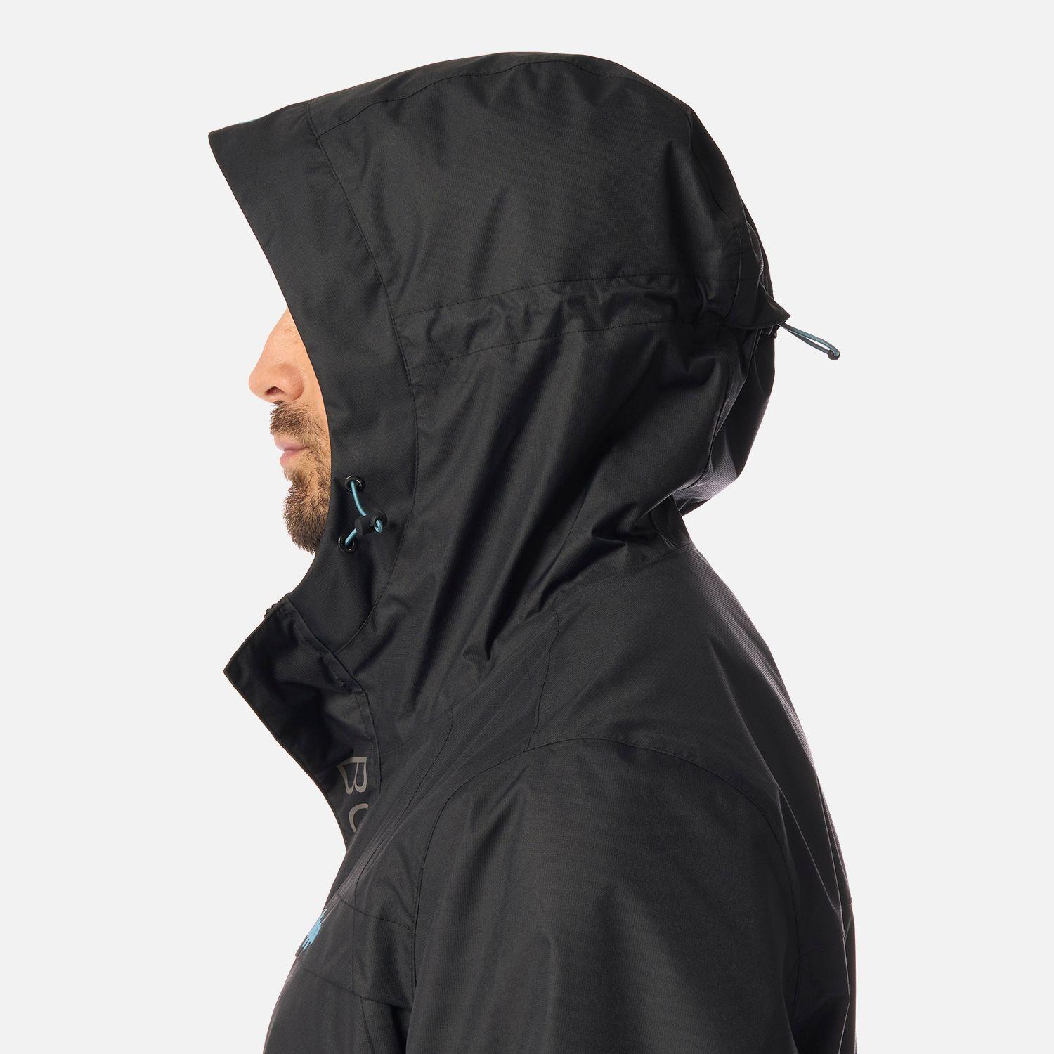 Chaqueta Hombre Streetwise B-Dry Hoody Jacket Negro Lippi I26-6