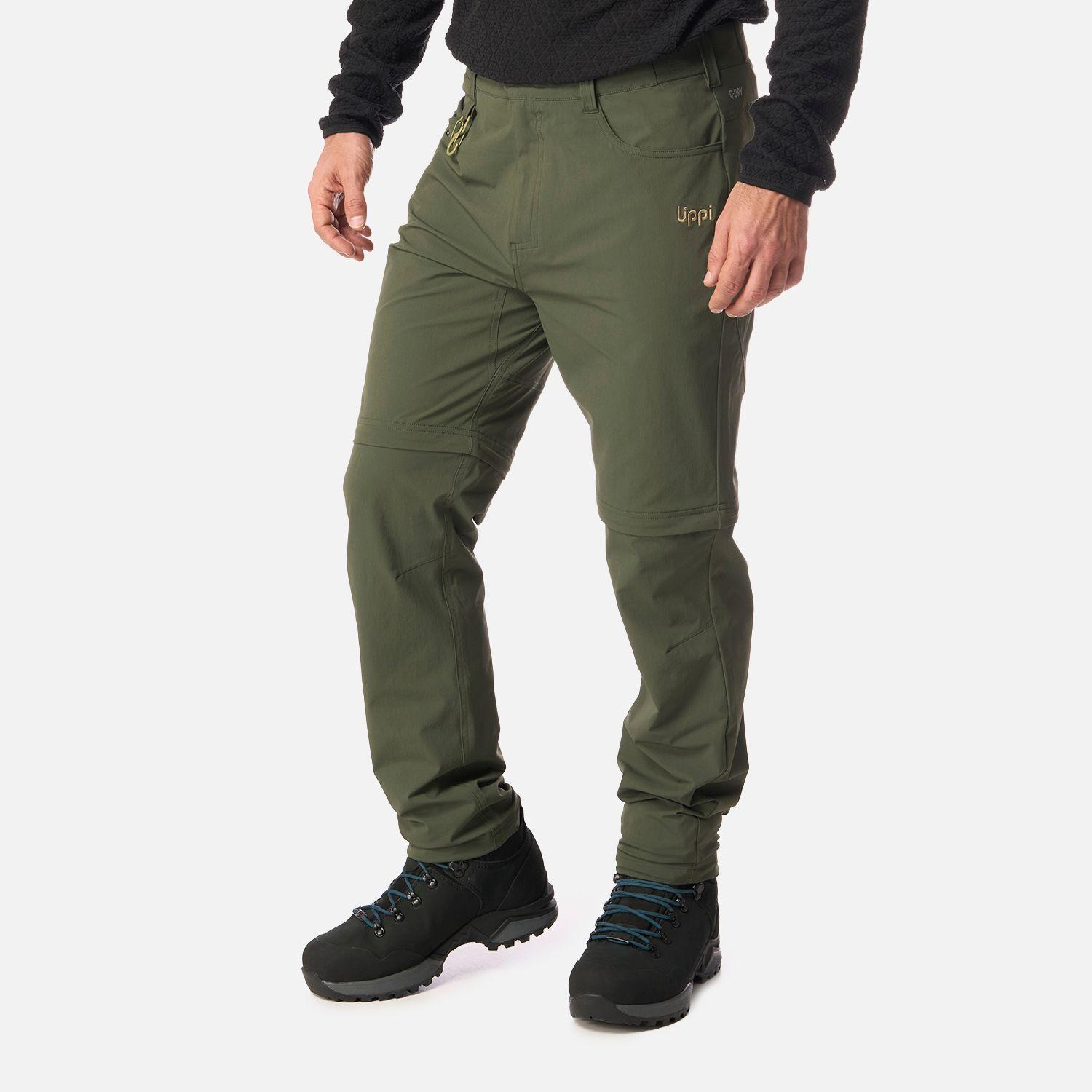 Pantalón Hombre Lennox Q-Dry Mix-2 Pants Verde Militar Lippi I26-1
