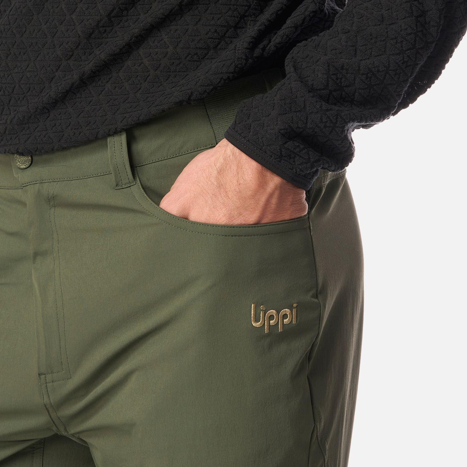 Pantalón Hombre Lennox Q-Dry Mix-2 Pants Verde Militar Lippi I26-3