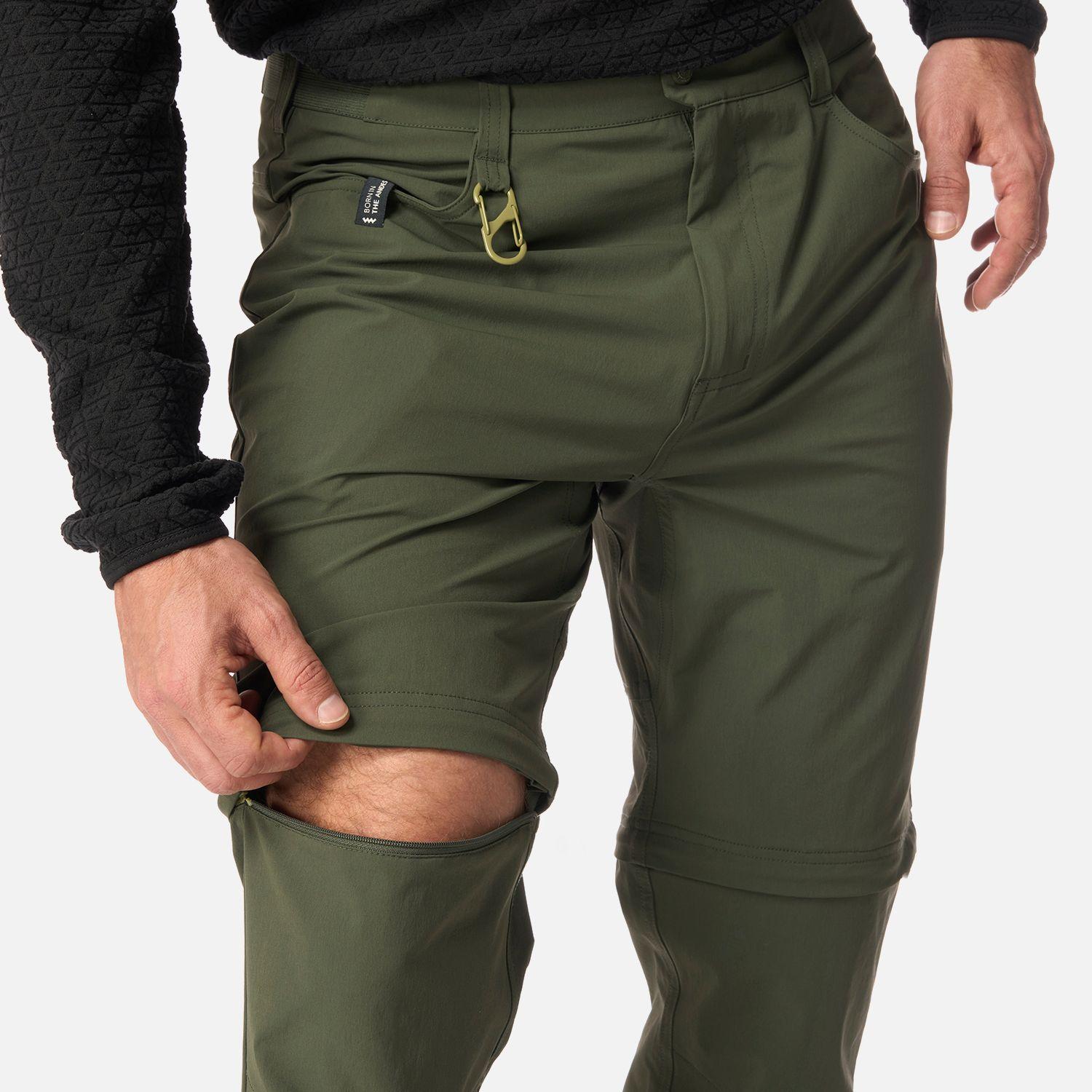 Pantalón Hombre Lennox Q-Dry Mix-2 Pants Verde Militar Lippi I26-5