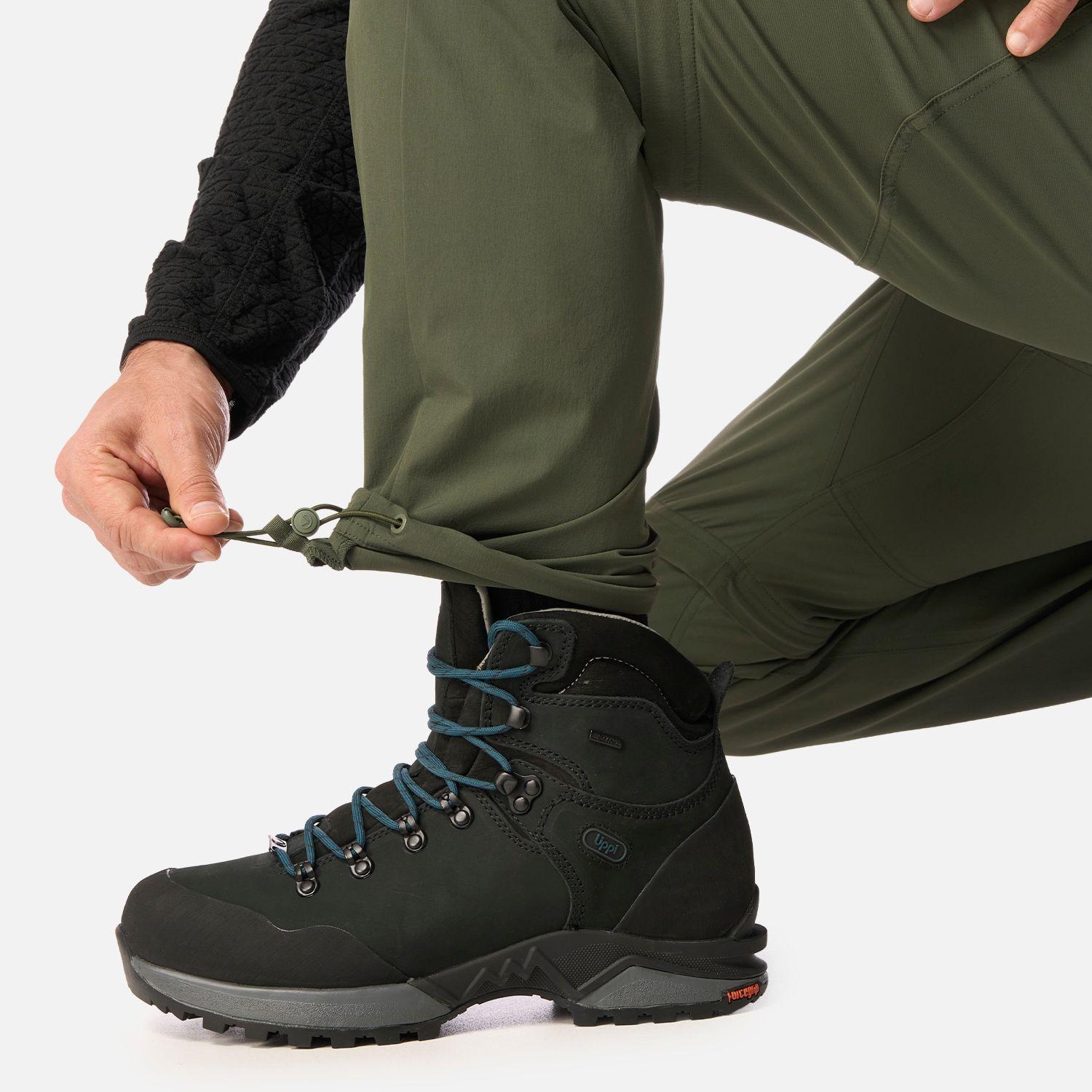 Pantalón Hombre Lennox Q-Dry Mix-2 Pants Verde Militar Lippi I26-6