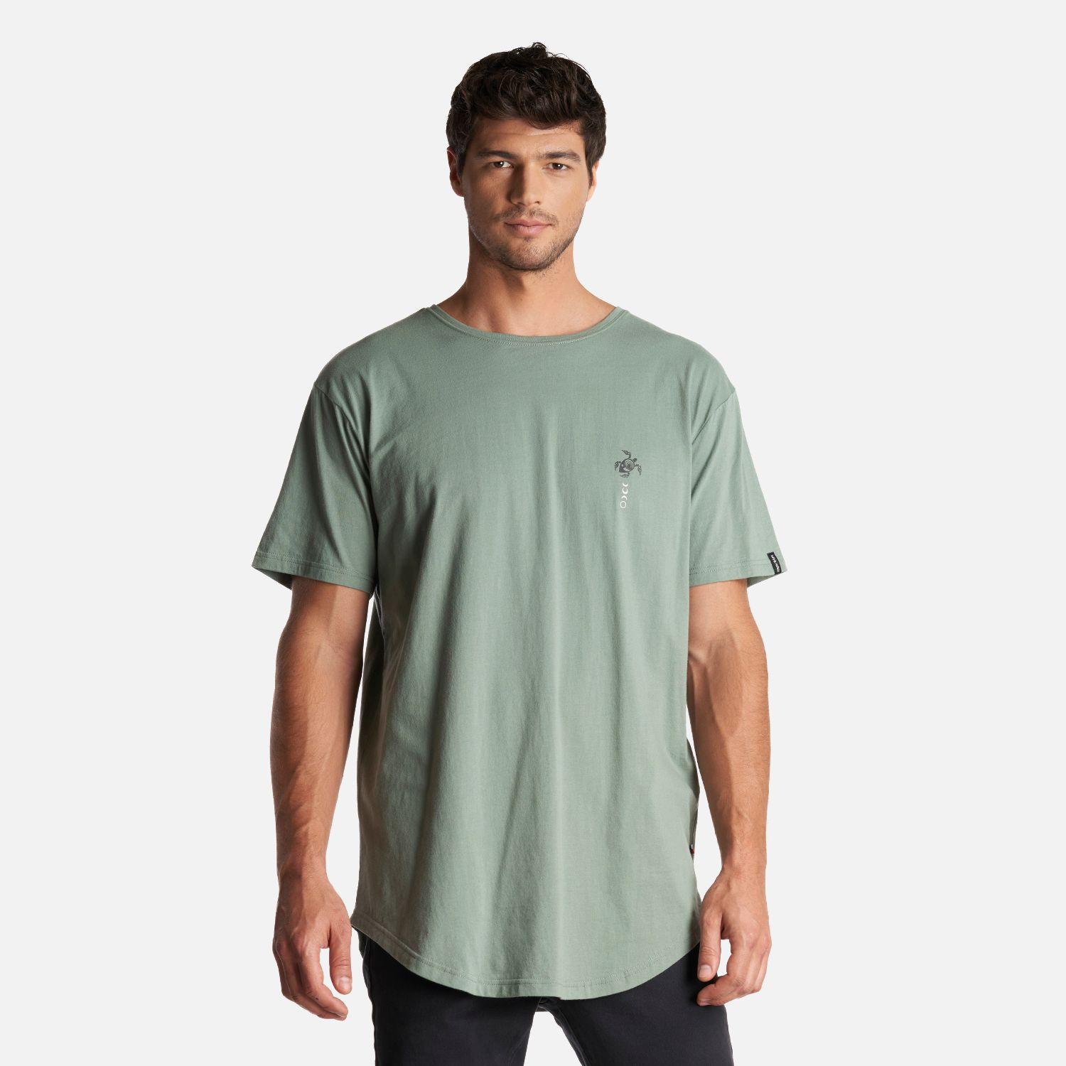 Polera Hombre Fauna Onirica Verde Oliva Haka Honu-1