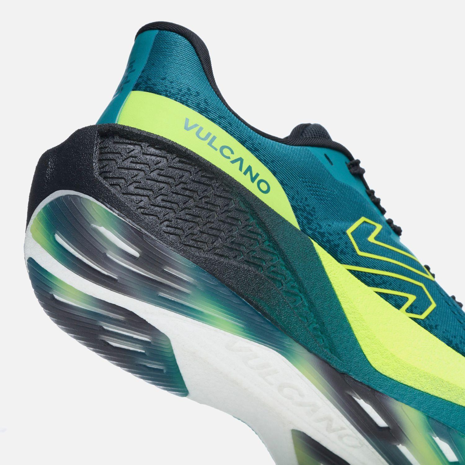 Zapatilla Running Hombre Nazca Petroleo / Verde Lima-7