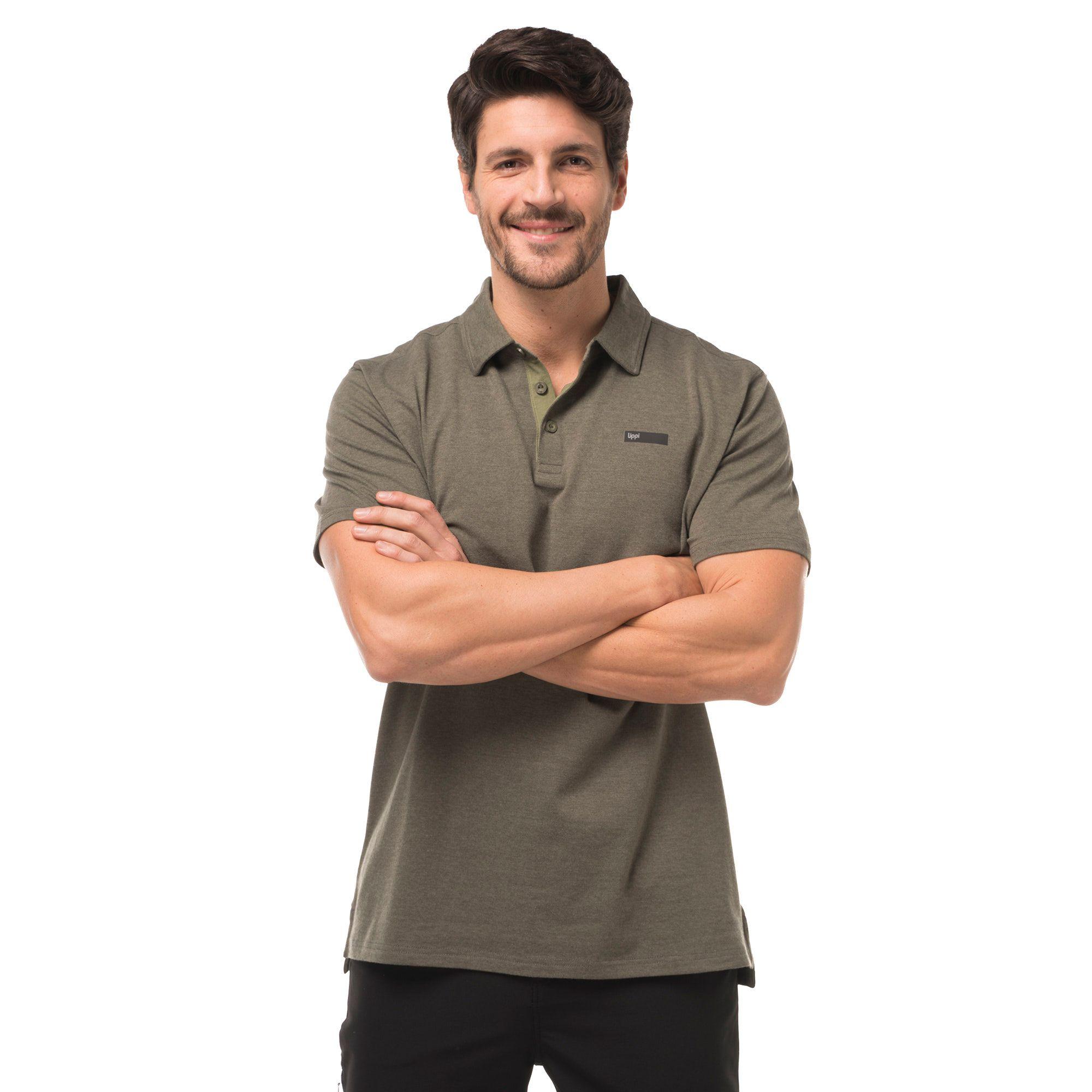 Polera Hombre Jet Polo Melange Laurel Lippi I21-3