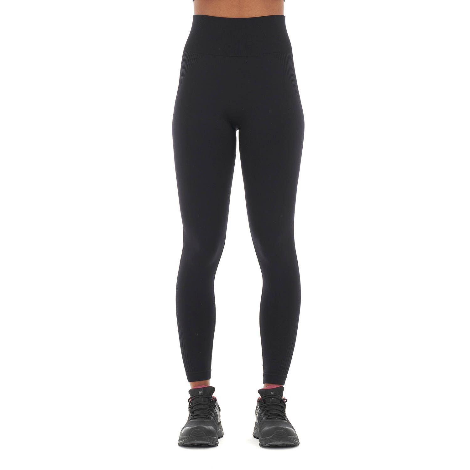Calza Mujer In-Motion Seamless Leggings High Waist Negro Lippi V22-1