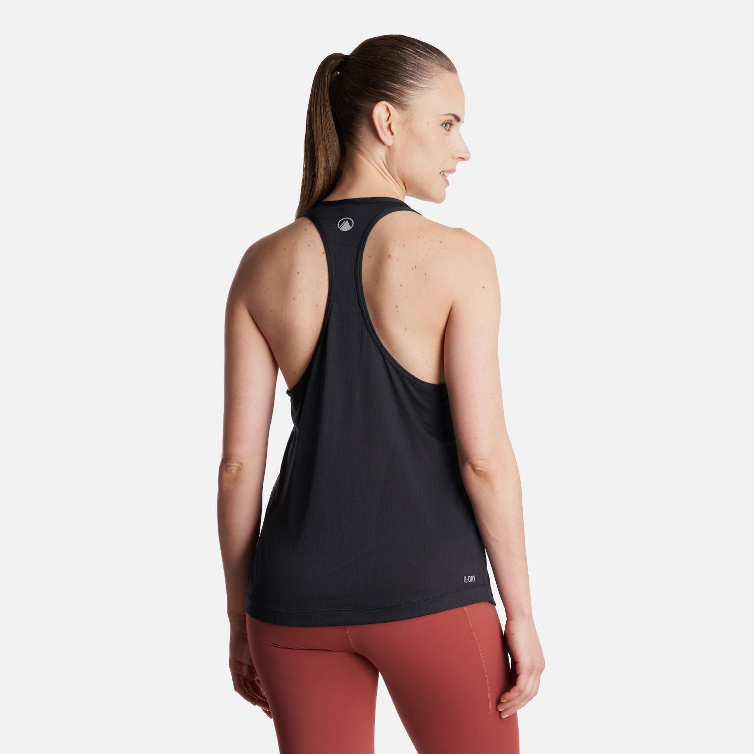Polera Mujer  Workout Q-Dry Tank T-Shirt Negro Lippi-3