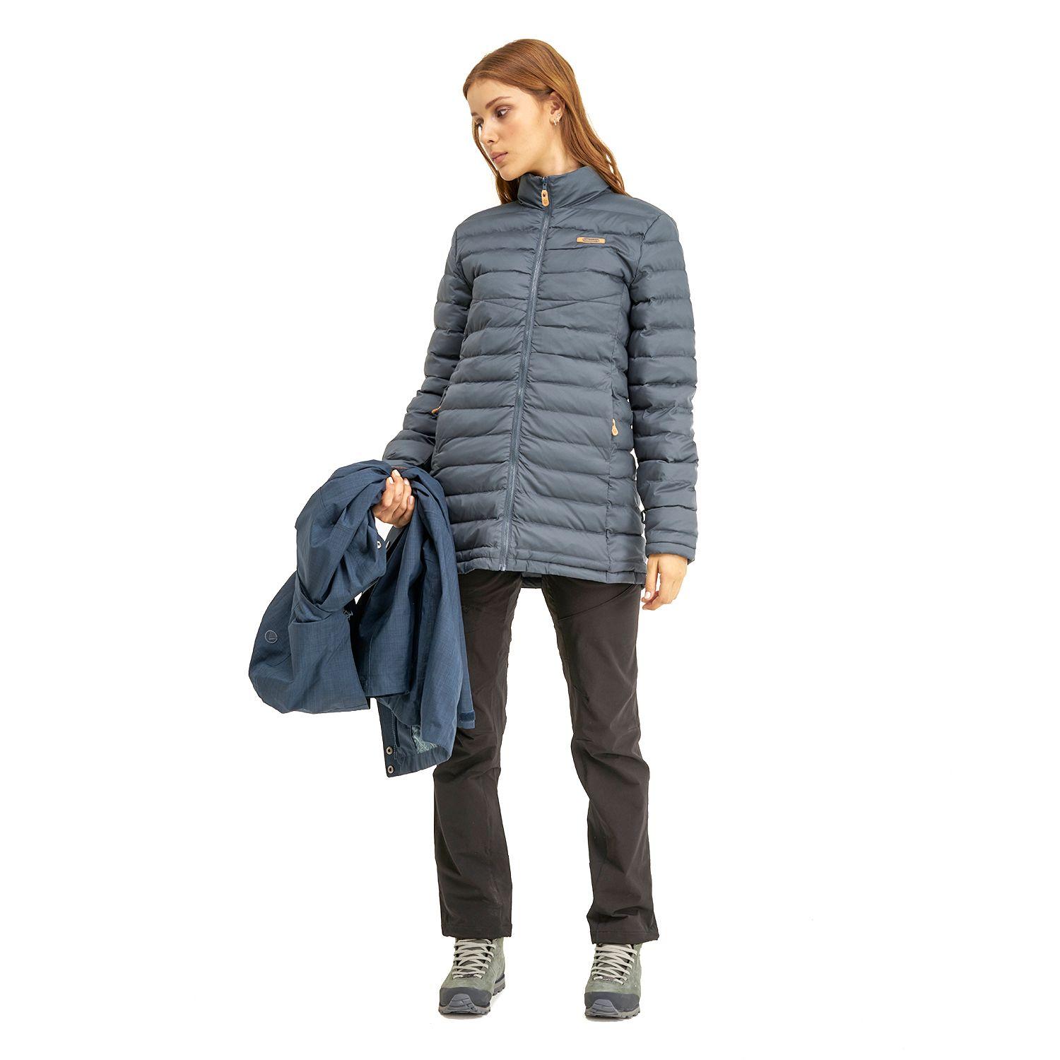 Chaqueta Mujer Nalca Fusion-3 Hoody Jacket Azul Marino Azul Grisaceo Lippi-7