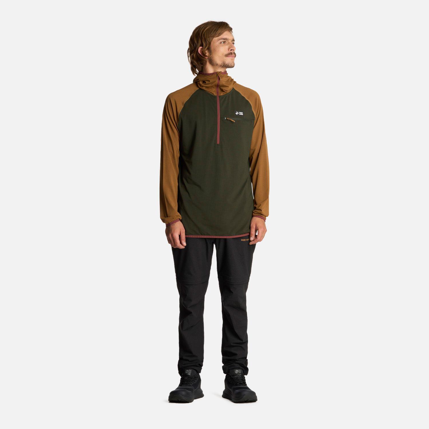 Polerón Hombre Taina Pro Verde Militar Haka Honu I25-4