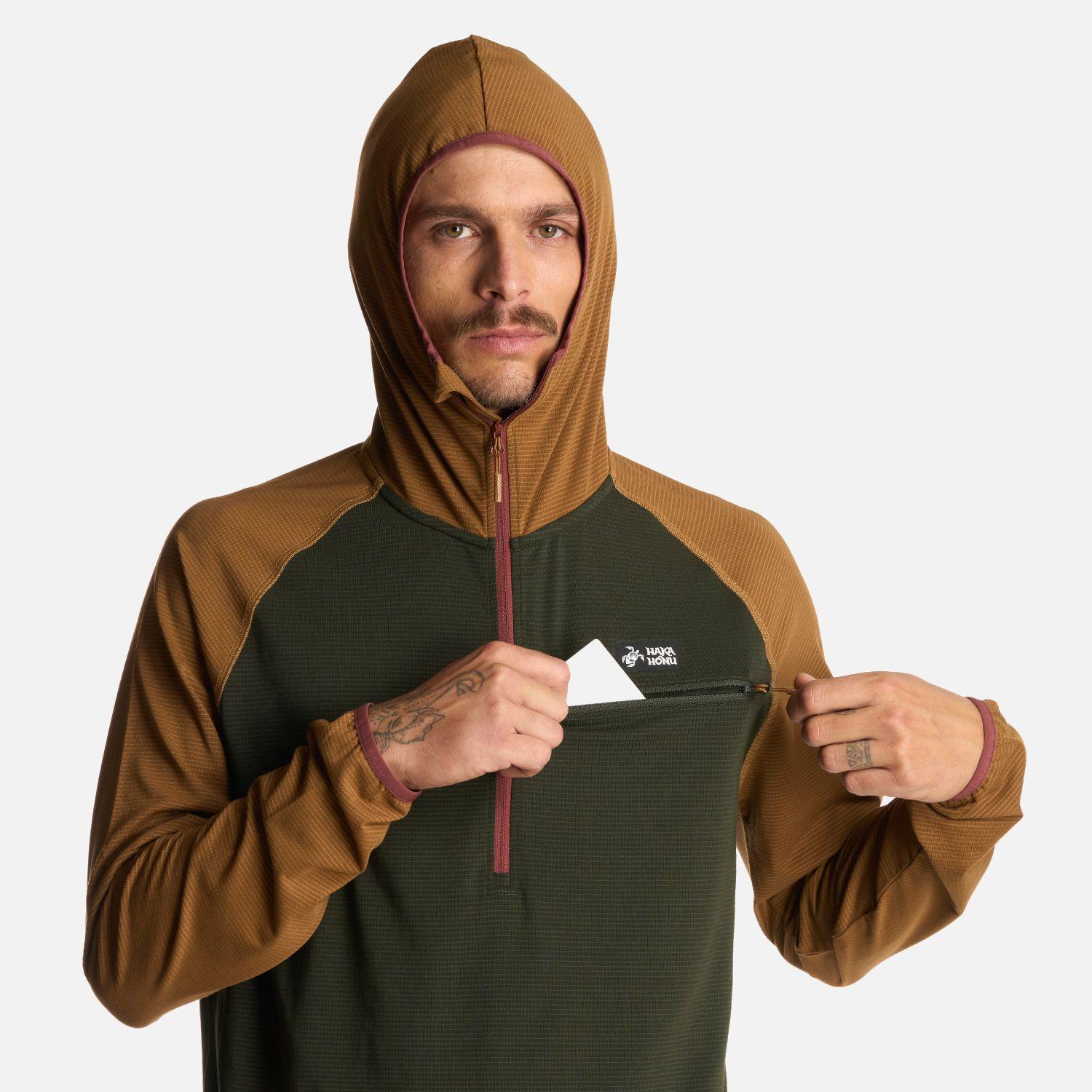 Polerón Hombre Taina Pro Verde Militar Haka Honu I25-2