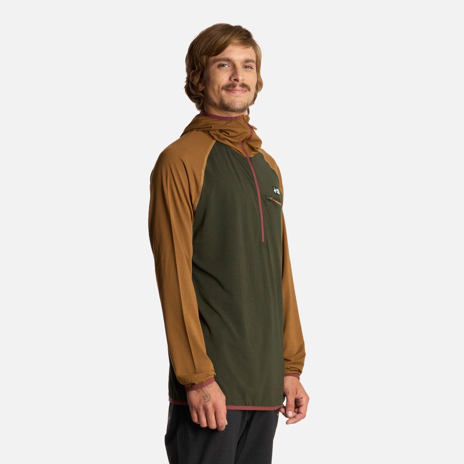 Polerón Hombre Taina Pro Verde Militar Haka Honu-1