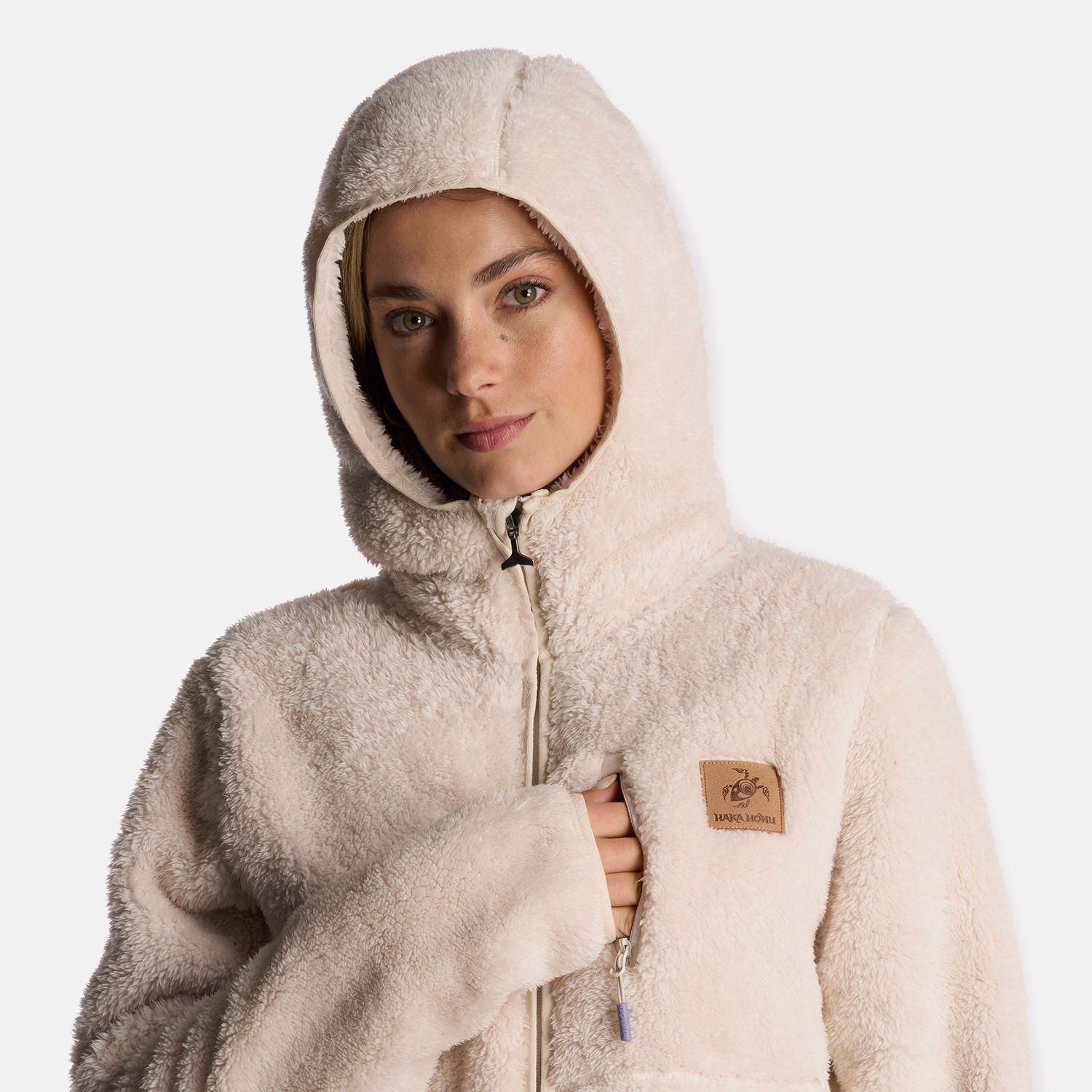 Poleron Mujer Calur-oso Beige Haka Honu-4