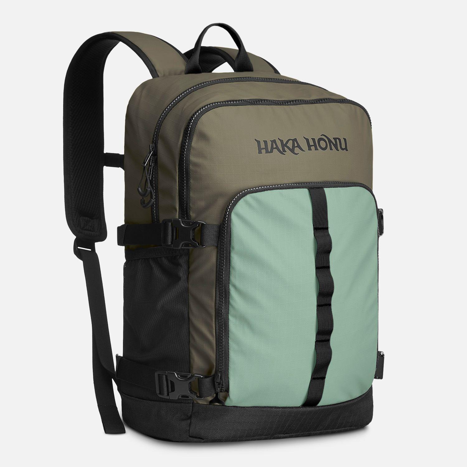Mochila Unisex Cromi 22L Verde Grisaceo Haka-Honu-1