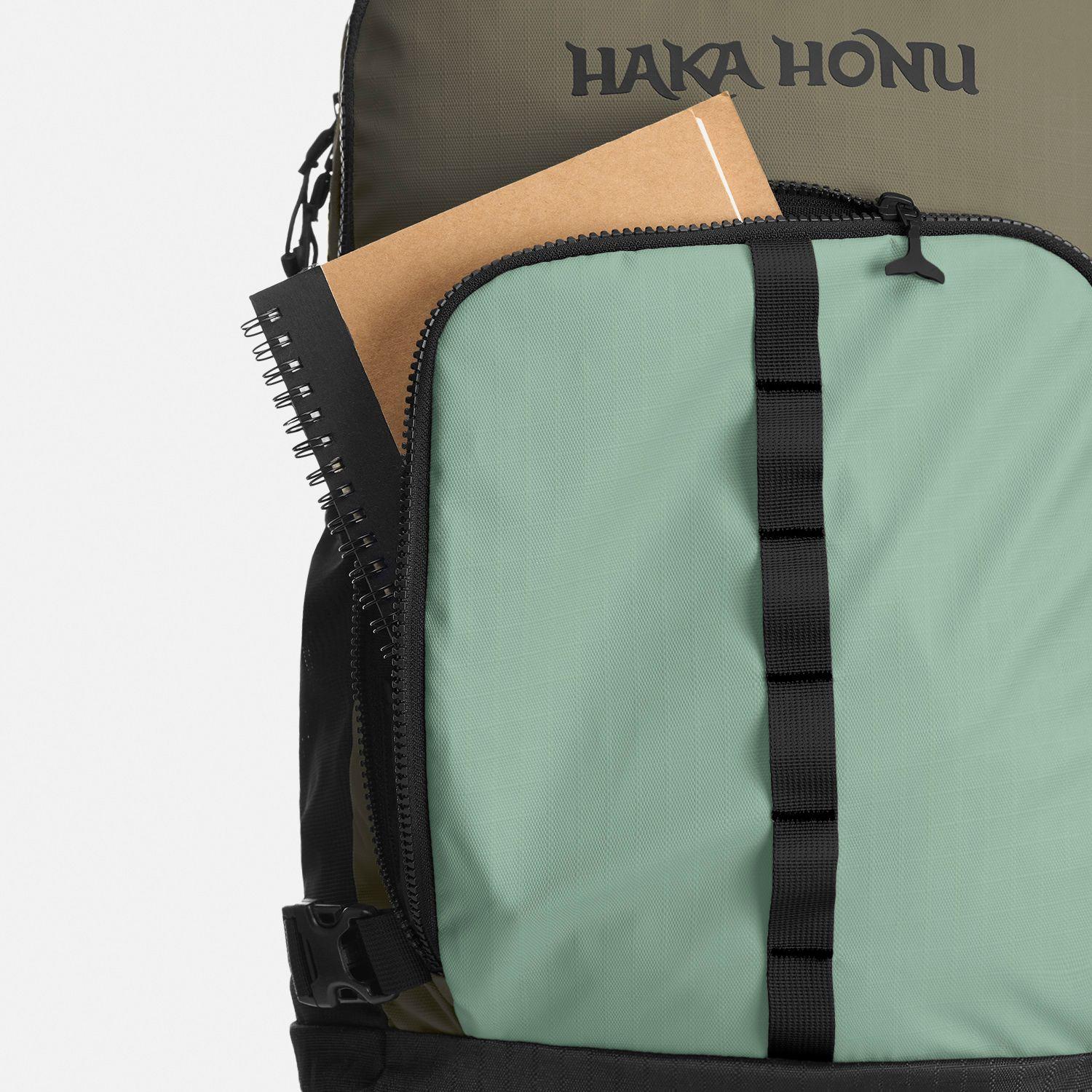 Mochila Unisex Cromi 22L Verde Grisaceo Haka-Honu-3