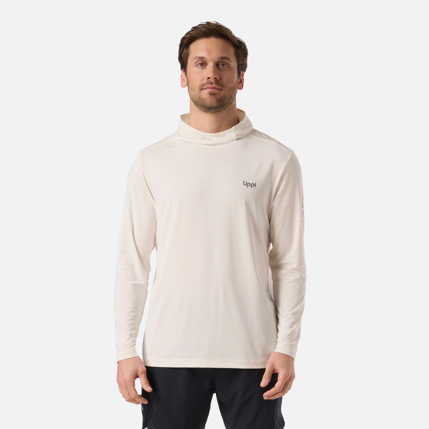 Polera Hombre Sun Protection T-Shirt Blanco Lippi V26-0