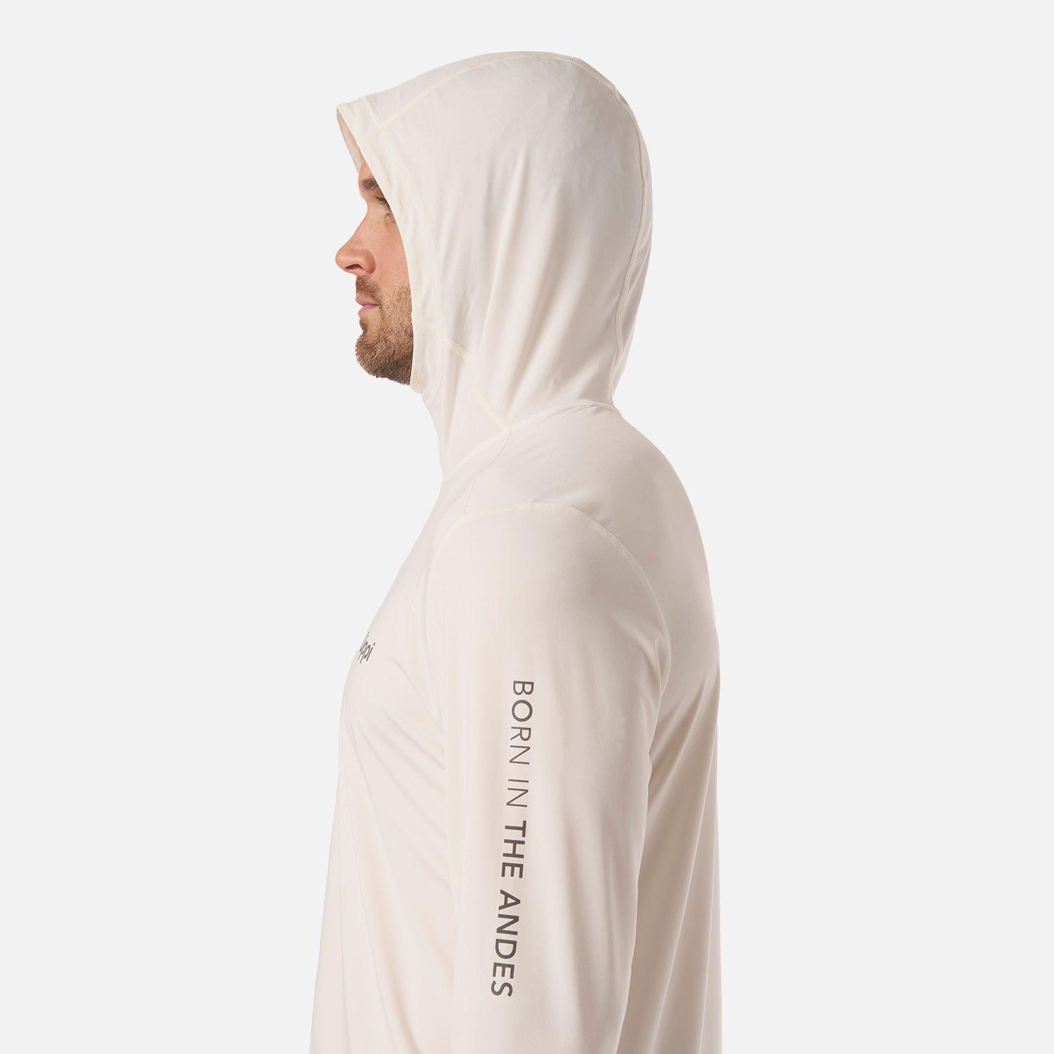 Polera Hombre Sun Protection T-Shirt Blanco Lippi V26-3