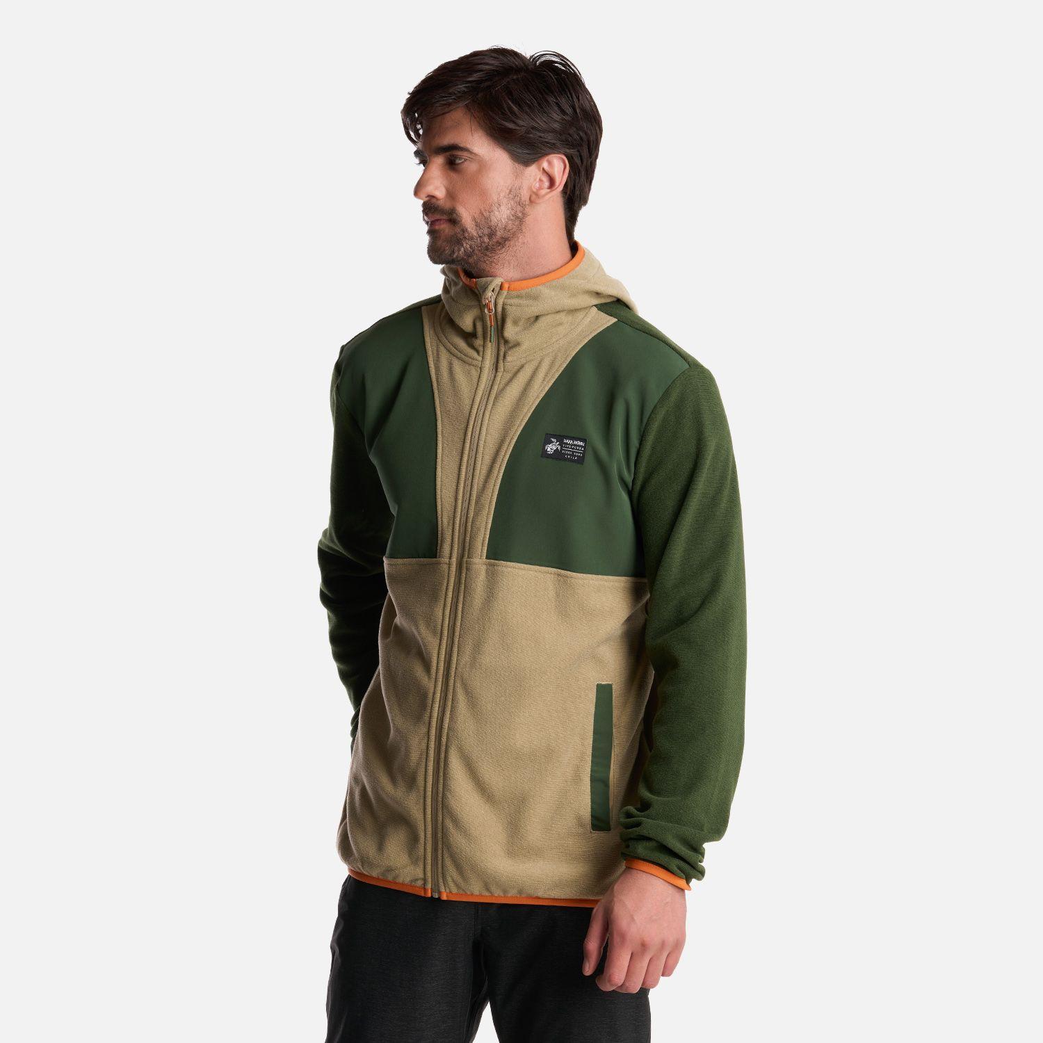 Poleron Hombre Arrayan Taupe Haka Honu-1