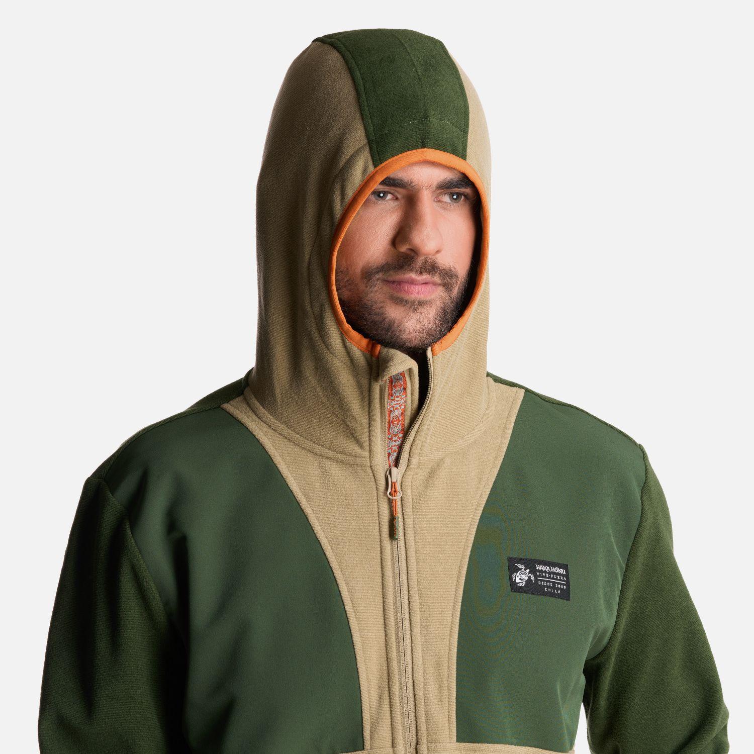 Poleron Hombre Arrayan Taupe Haka Honu-3