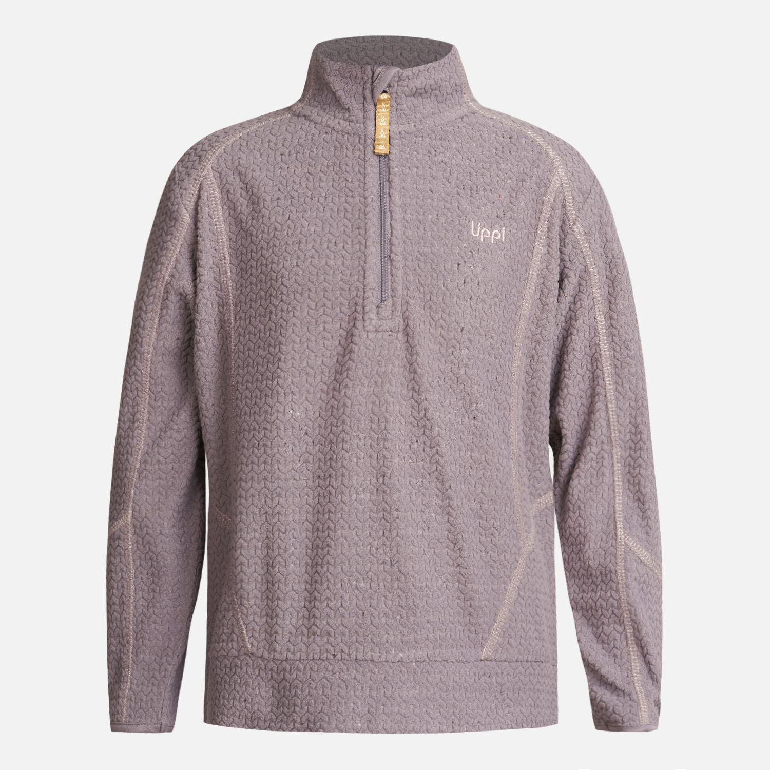 Poleron Niña Saltamontes Nano-F 14 Zip Malva Lippi I23-0