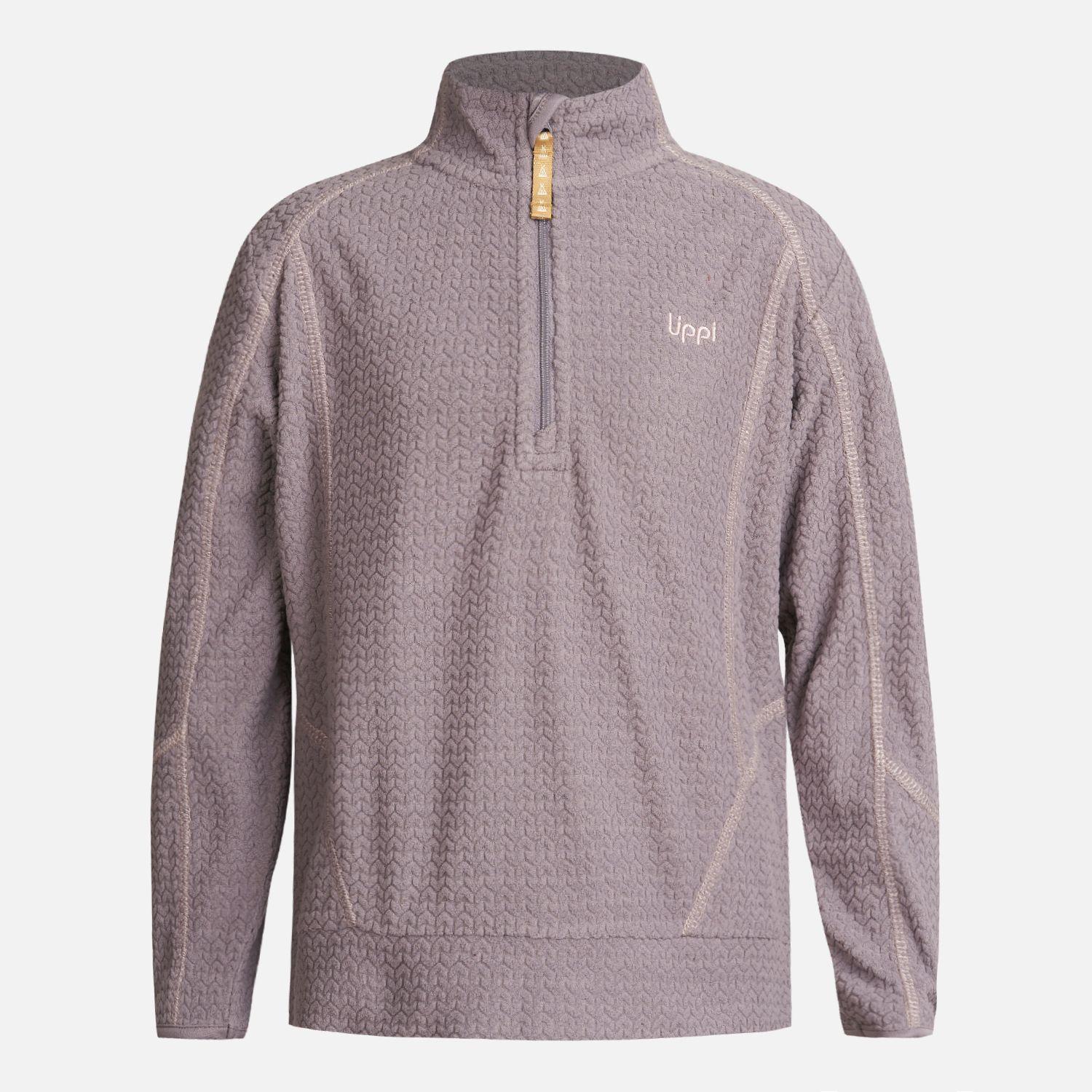 Poleron Niña Saltamontes Nano-F 14 Zip Malva Lippi I23-0