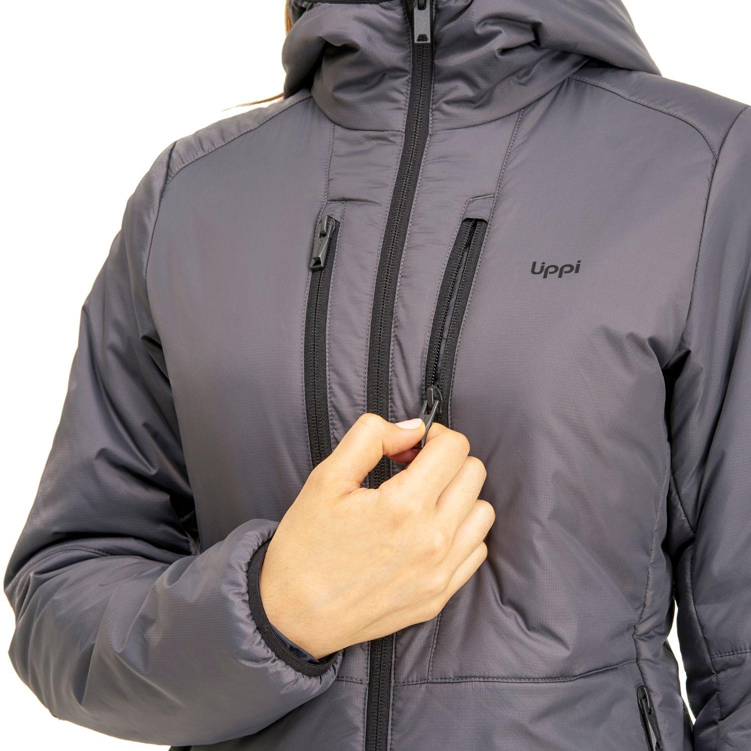 Chaqueta Mujer Congruent Steam-Pro Jacket Gris Oscuro Lippi-5