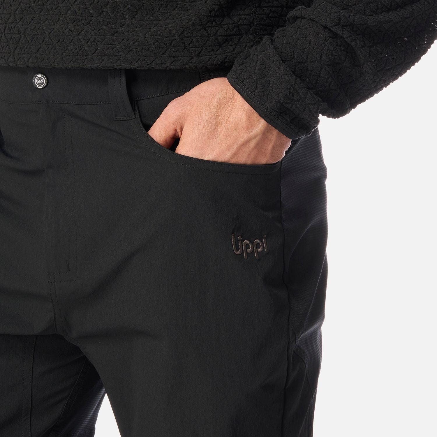 Pantalón Hombre Lennox Q-Dry Regular Fit Pants Negro Lippi I26-3