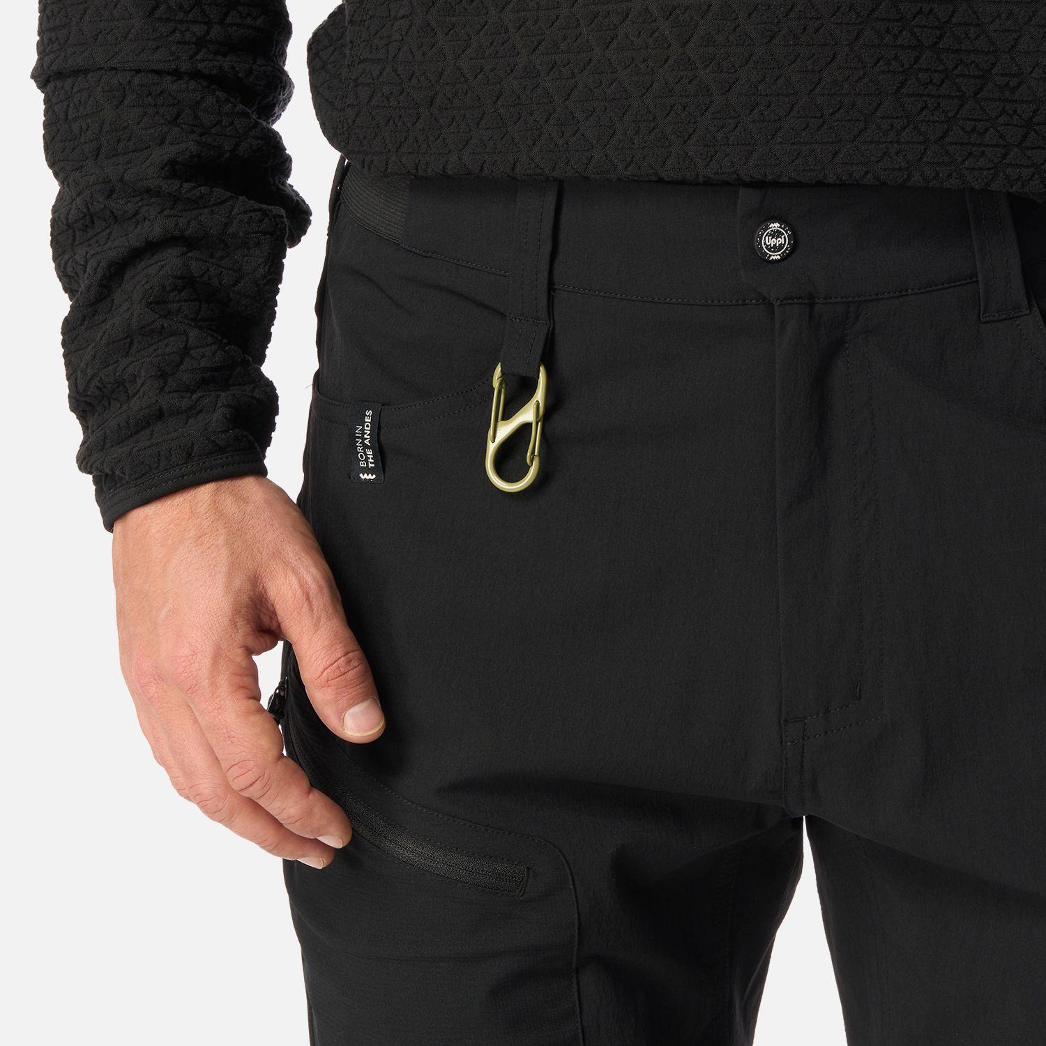 Pantalón Hombre Lennox Q-Dry Regular Fit Pants Negro Lippi I26-4