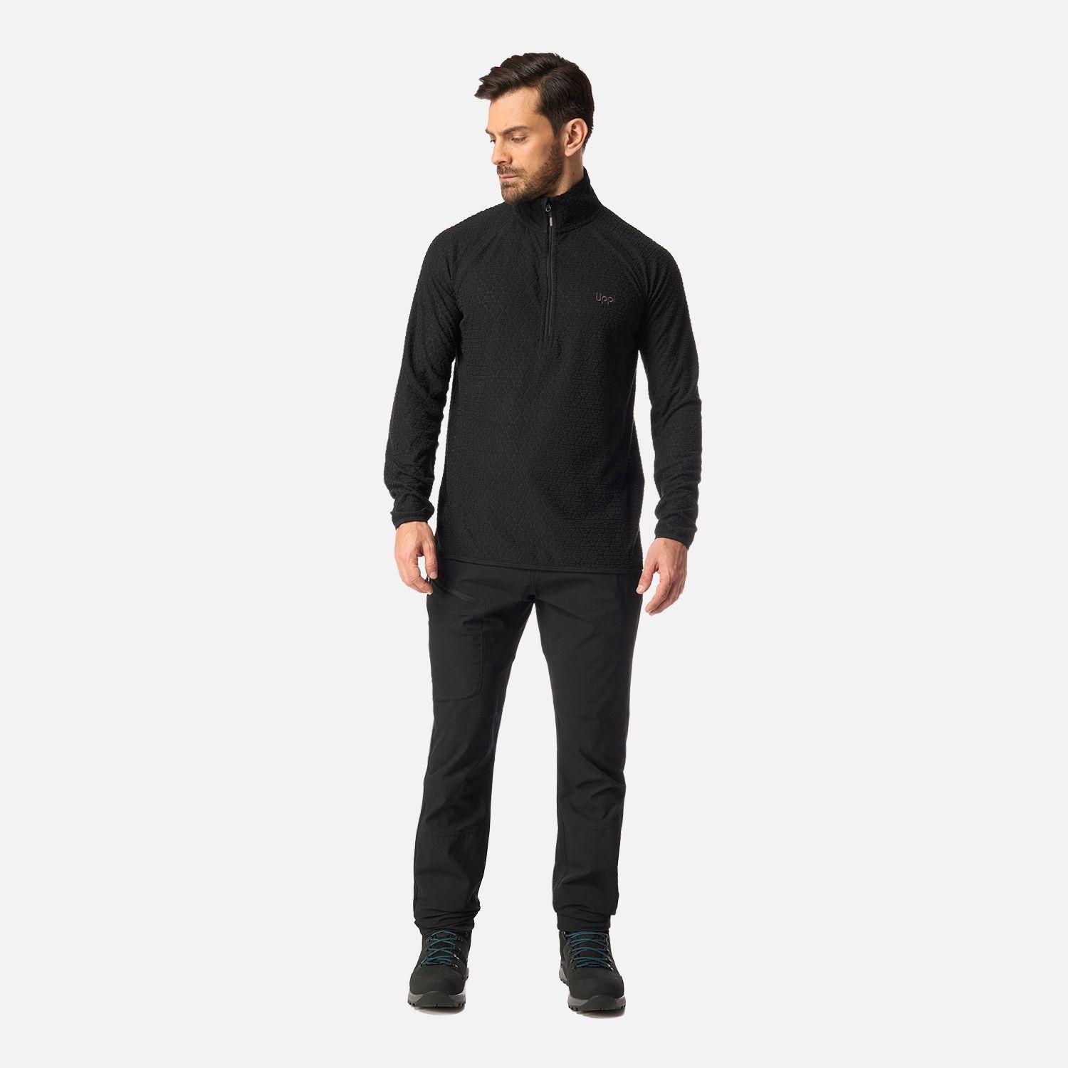 Pantalón Hombre Lennox Q-Dry Regular Fit Pants Negro Lippi I26-8