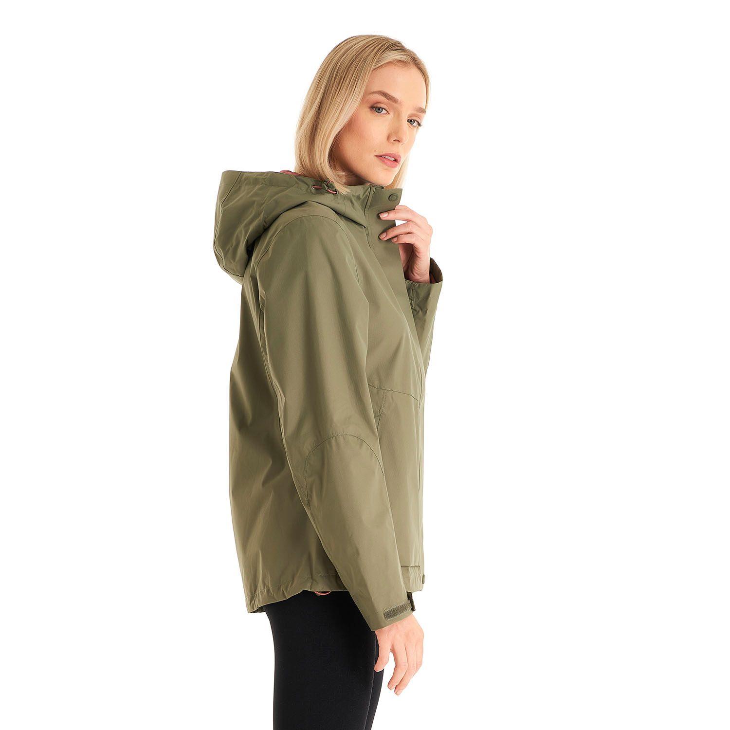 Chaqueta Mujer Blizzard B-Dry Hoody Jacket Verde Mate Lippi-3