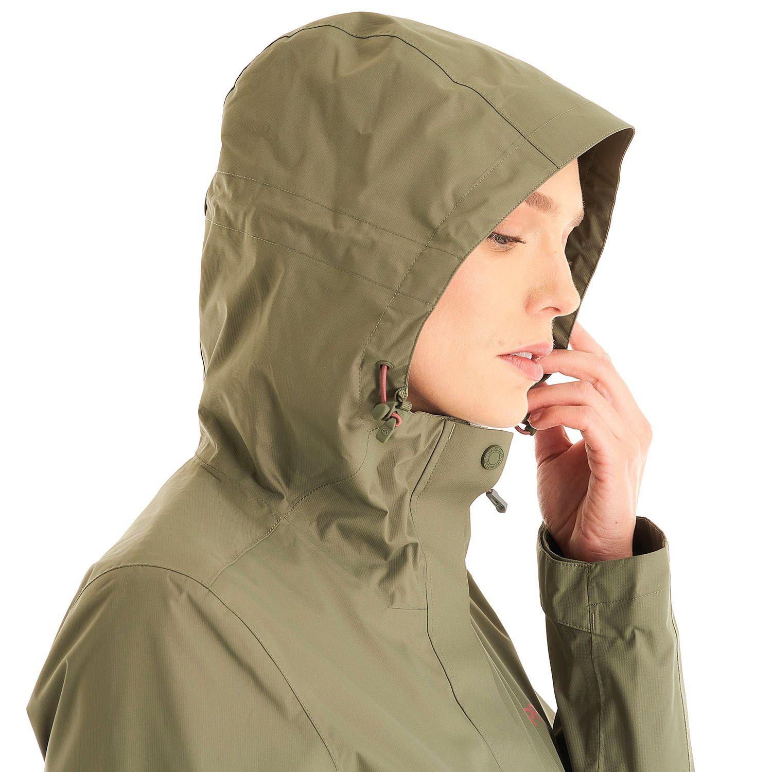 Chaqueta Mujer Blizzard B-Dry Hoody Jacket Verde Mate Lippi-6