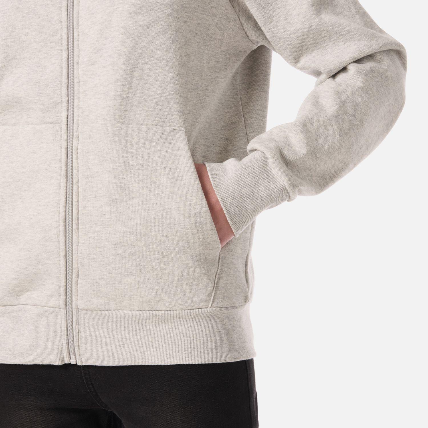 Polerón Mujer Ulmo Light Full Zip Hoody Sweatshirt Gris Lippi V26-4