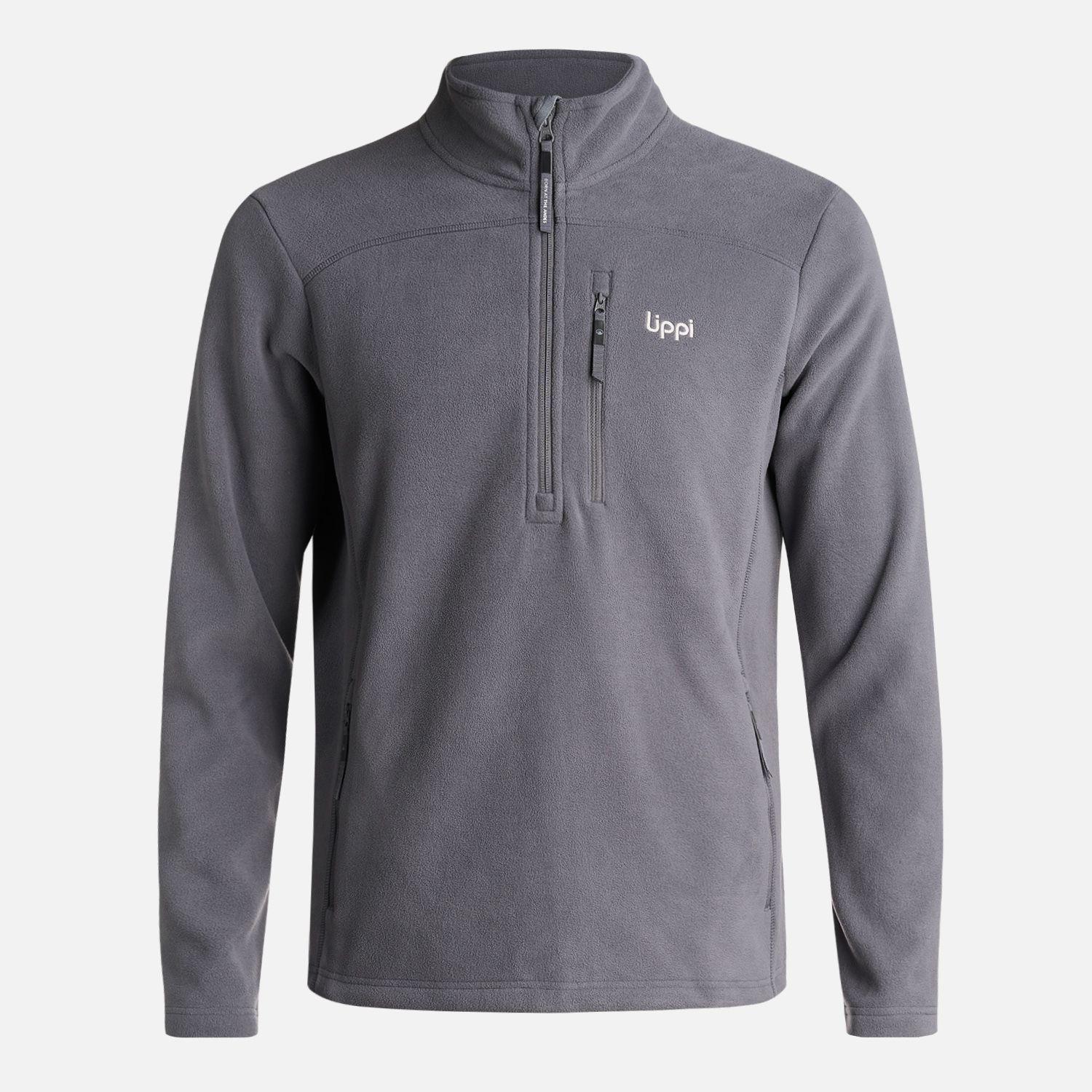 Chaqueta Hombre Paicavi Therm-Pro 14 Zip Jacket Gris Oscuro Lippi I24-0