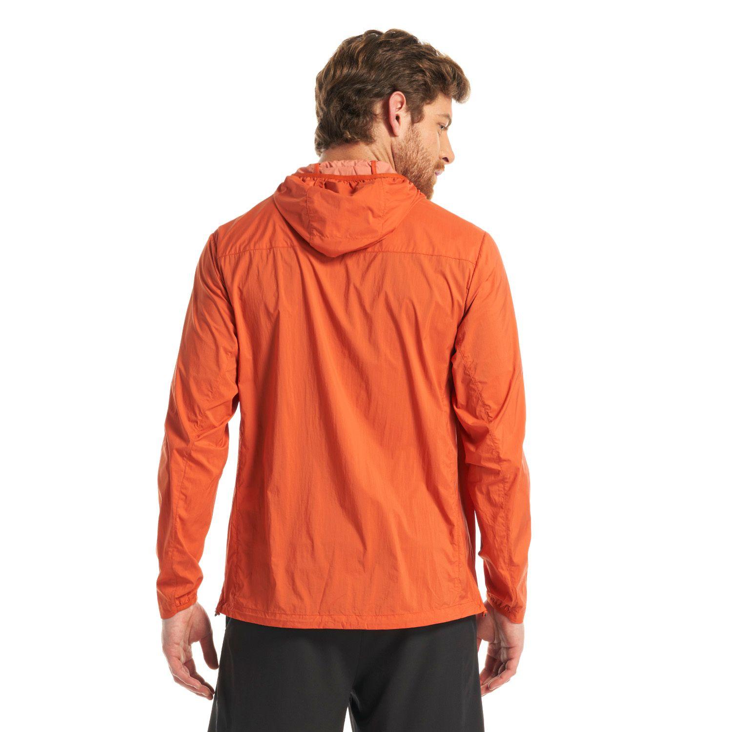 Chaqueta Hombre Spry WindBreaker Hoody Jacket Naranjo Oscuro Lippi-5