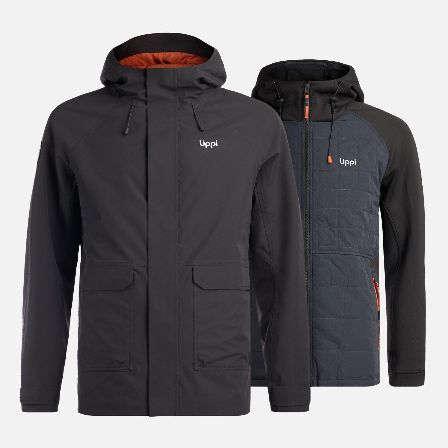 Chaqueta Hombre All In Fusion 3 Jacket Negro Lippi-0