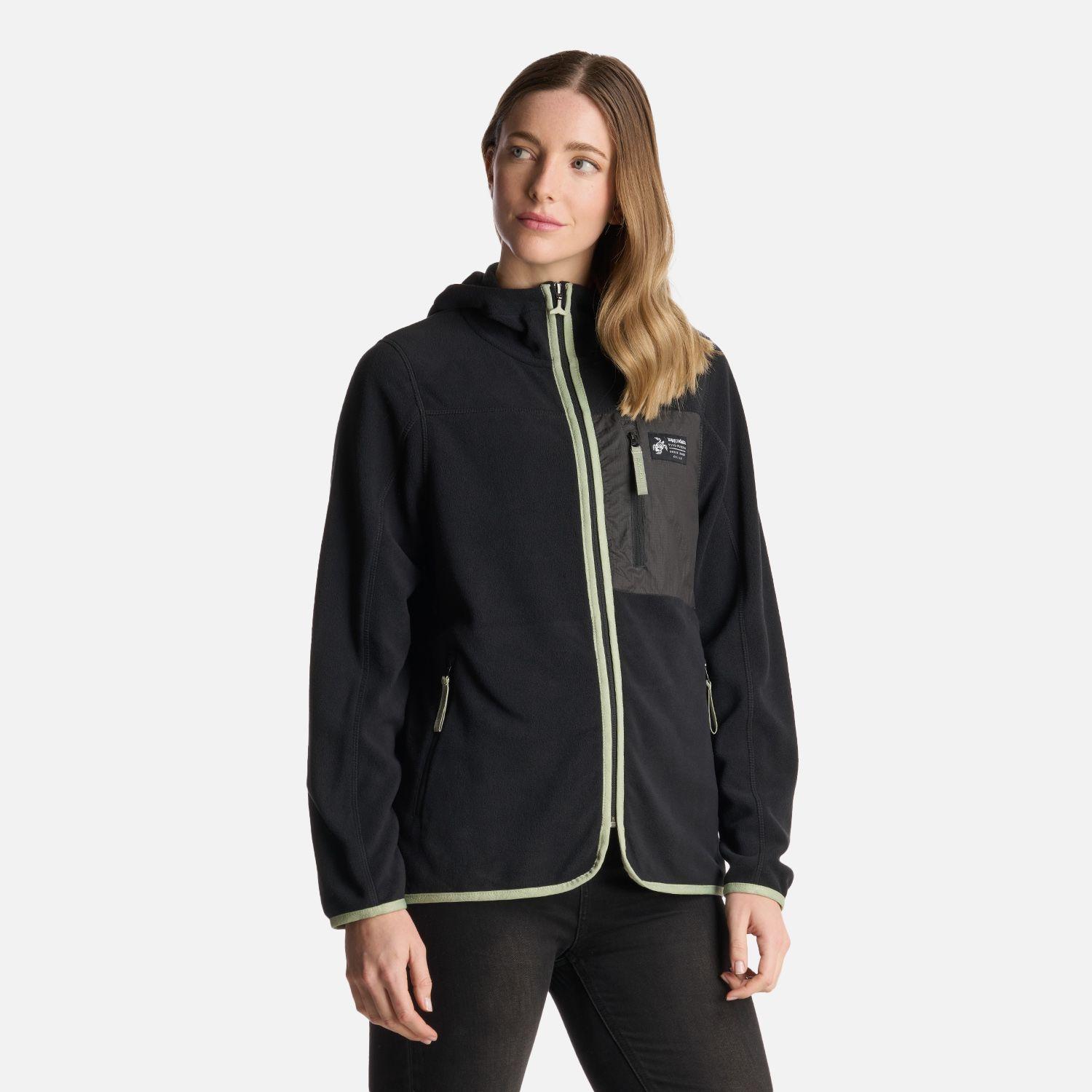 Polerón Mujer Leñera Negro Haka Honu V25-1