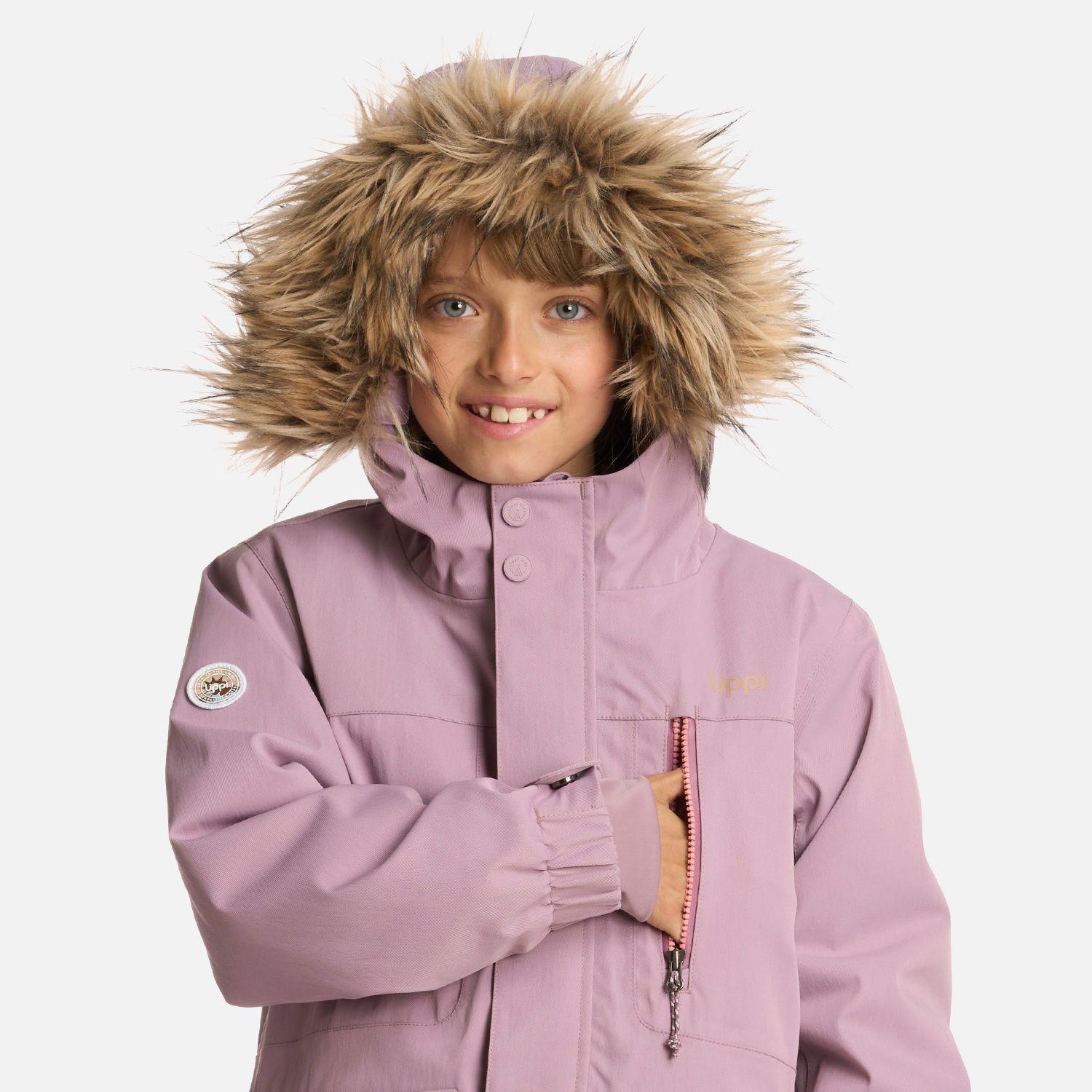 Chaqueta Niña Roble B-Dry Hoody Jacket Malva Lippi I25-3