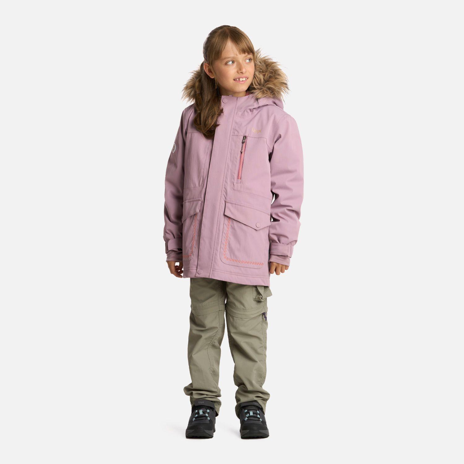 Chaqueta Niña Roble B-Dry Hoody Jacket Malva Lippi I25-6