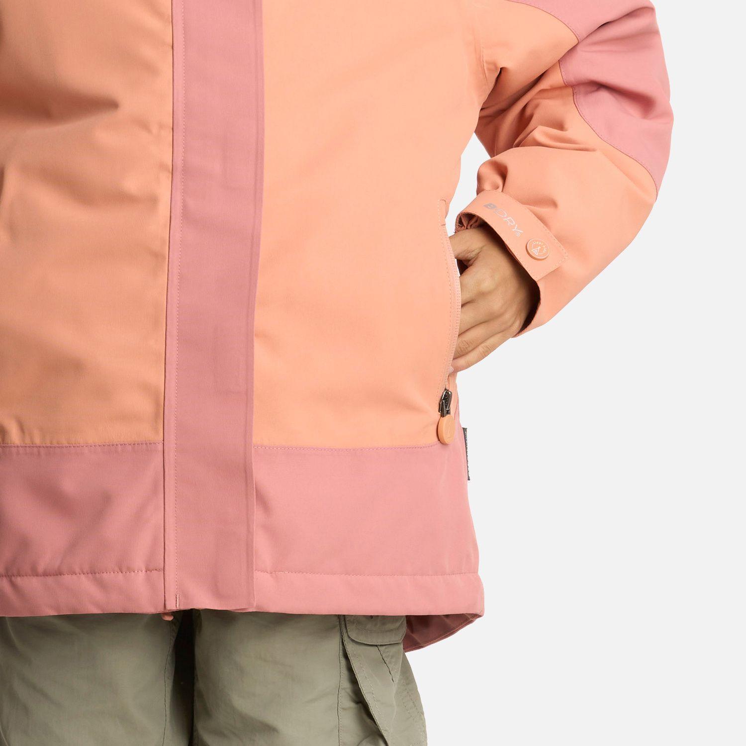 Chaqueta Niña Andes B-dry Hoody Jacket Rosa Lippi I25-4