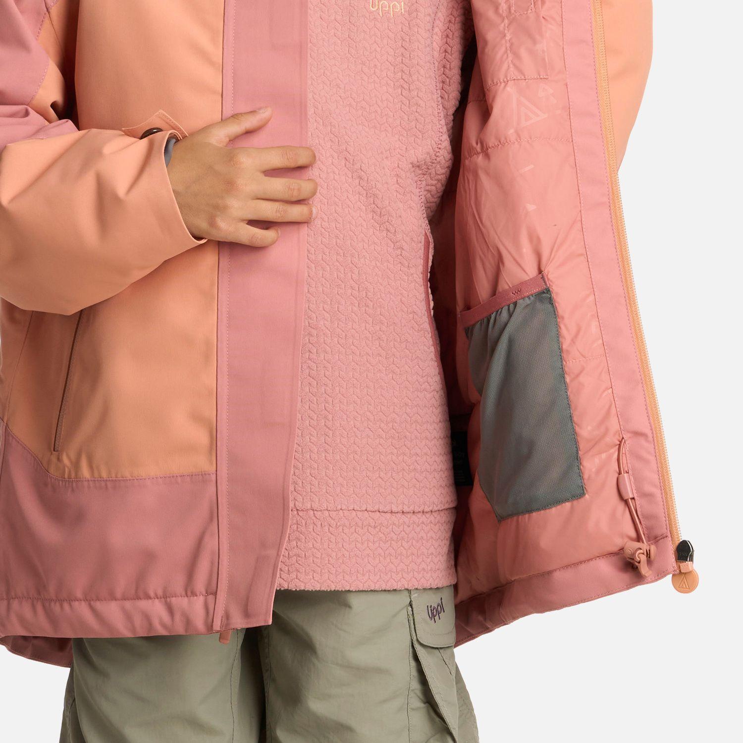 Chaqueta Niña Andes B-dry Hoody Jacket Rosa Lippi I25-6