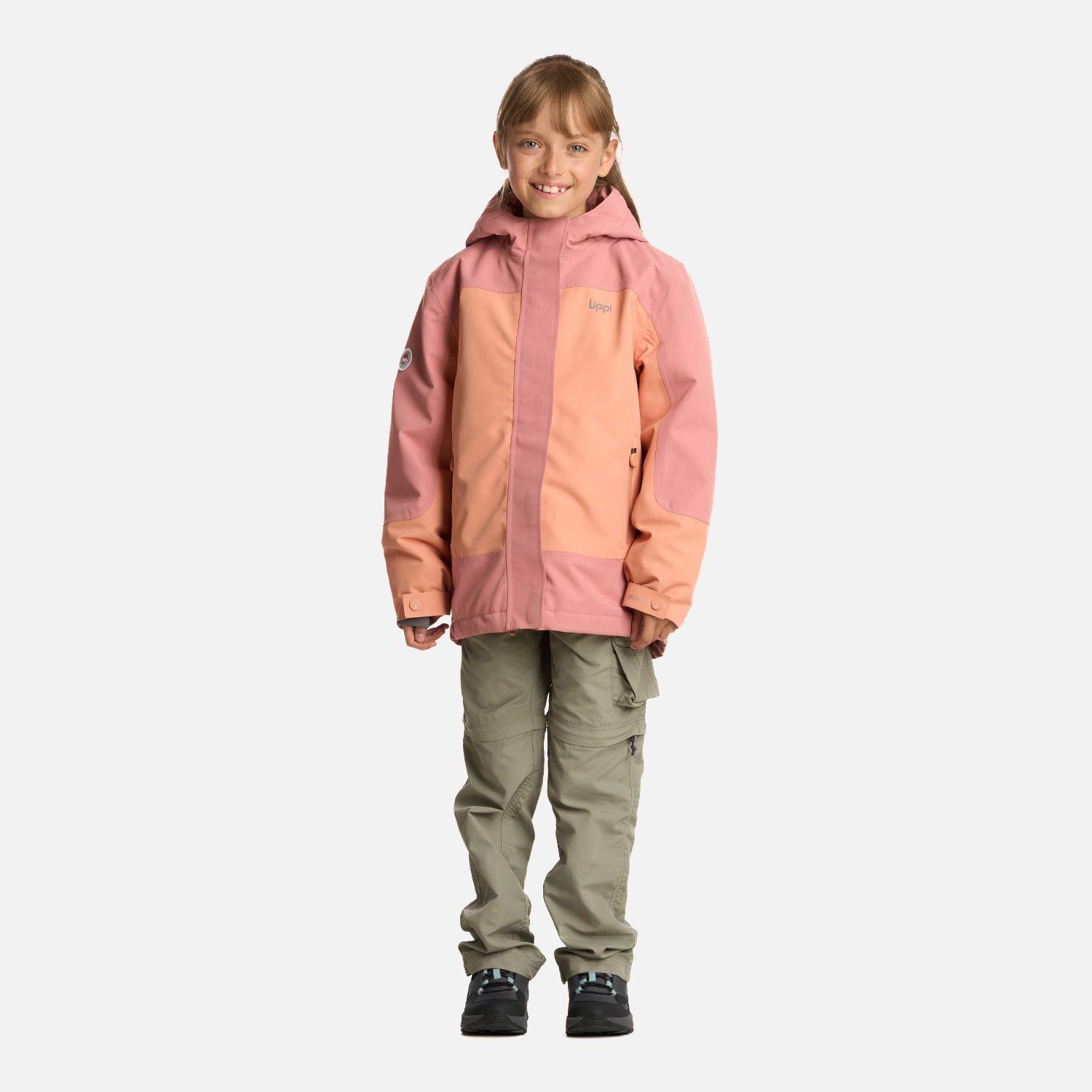 Chaqueta Niña Andes B-dry Hoody Jacket Rosa Lippi I25-7